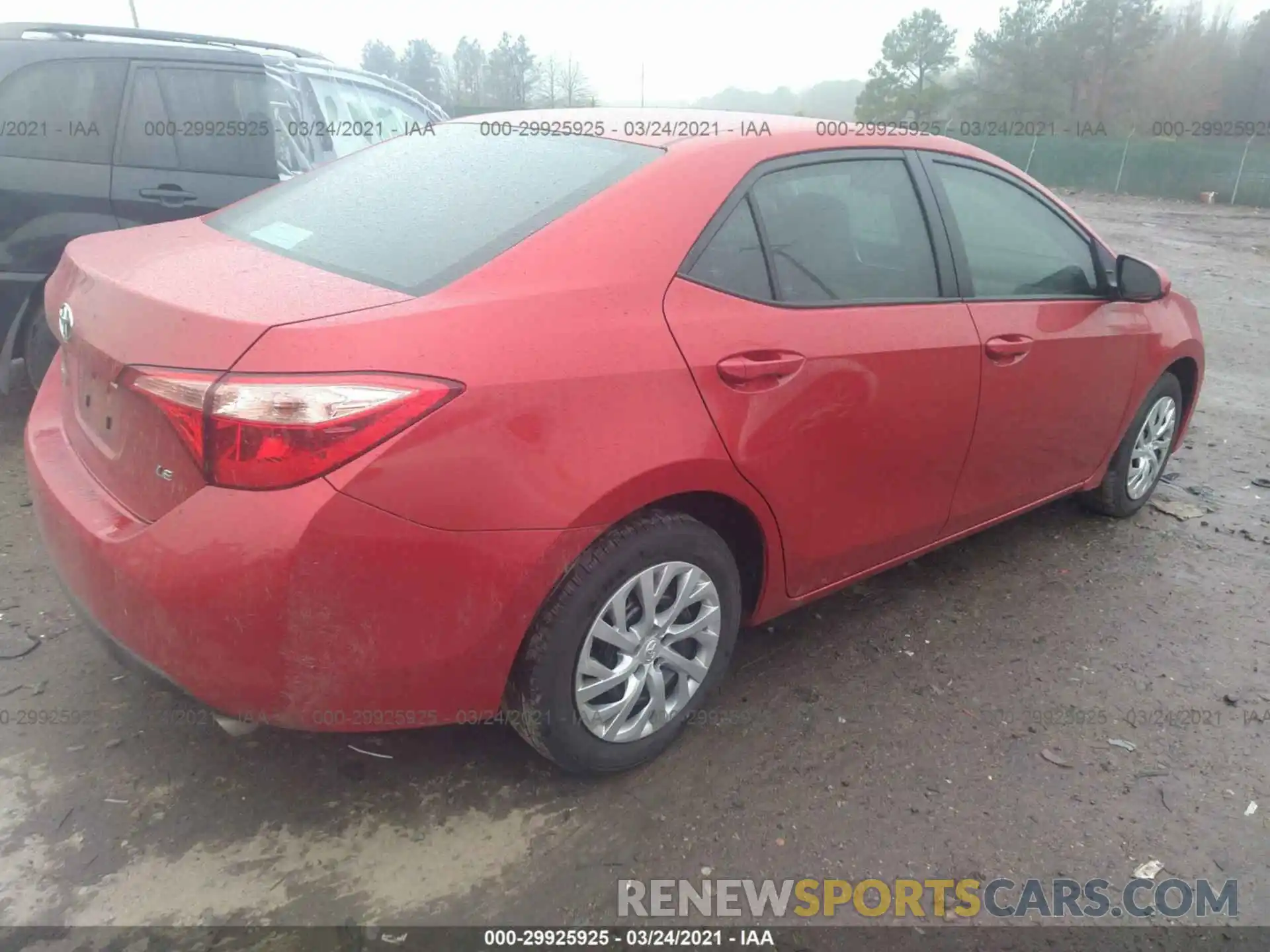 4 Photograph of a damaged car 5YFBURHE5KP941955 TOYOTA COROLLA 2019