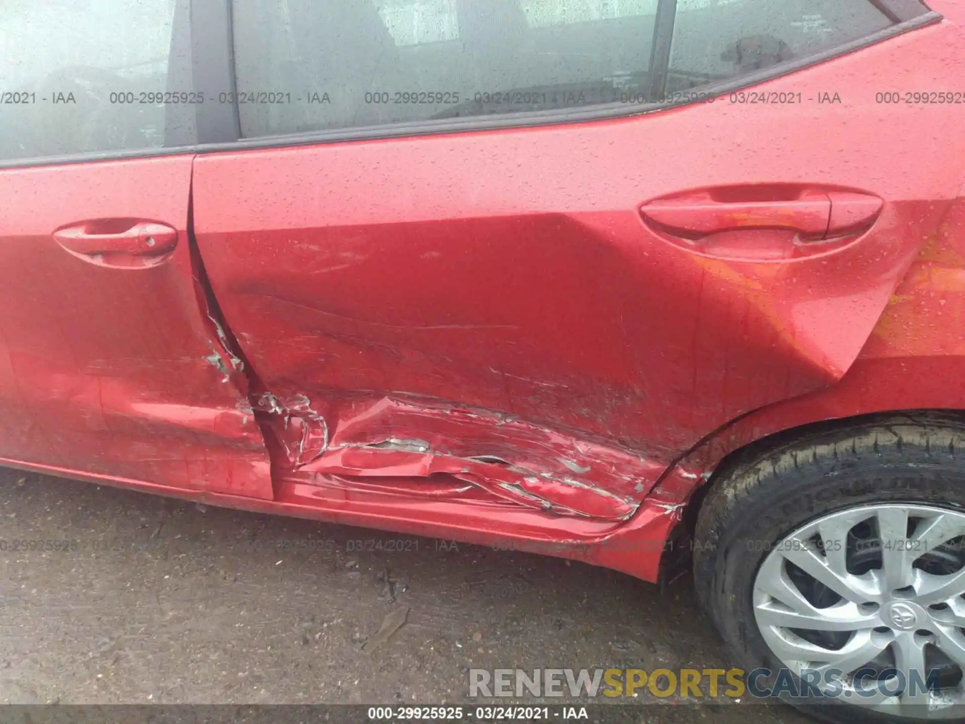 6 Photograph of a damaged car 5YFBURHE5KP941955 TOYOTA COROLLA 2019