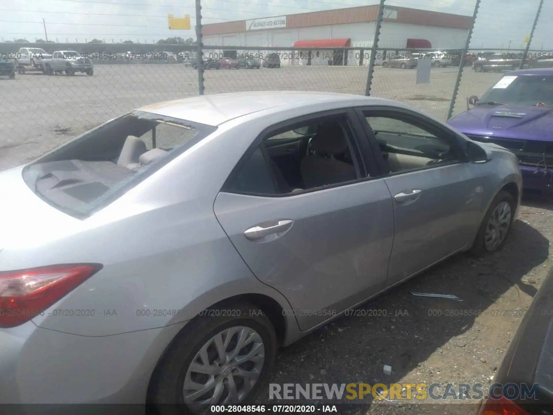 6 Photograph of a damaged car 5YFBURHE5KP942118 TOYOTA COROLLA 2019