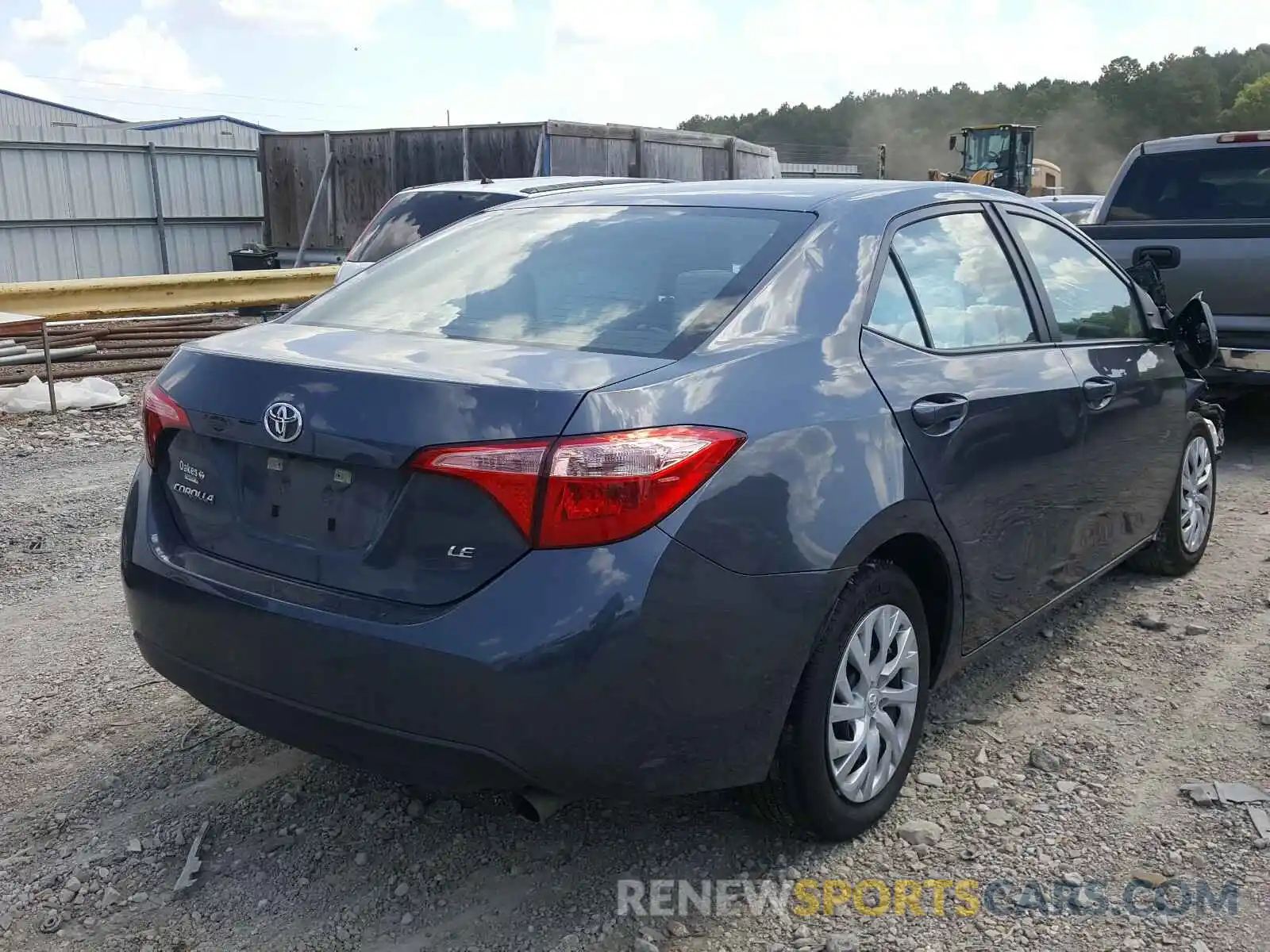 4 Photograph of a damaged car 5YFBURHE5KP942202 TOYOTA COROLLA 2019