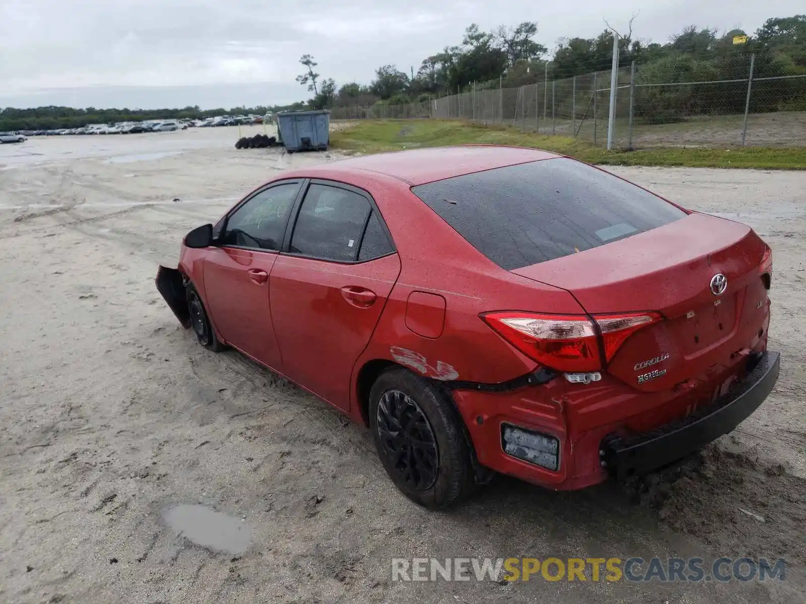 3 Photograph of a damaged car 5YFBURHE5KP942278 TOYOTA COROLLA 2019