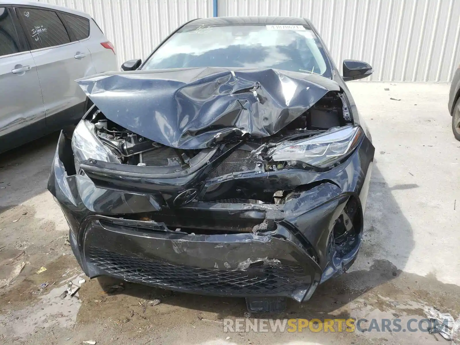 9 Photograph of a damaged car 5YFBURHE5KP942927 TOYOTA COROLLA 2019