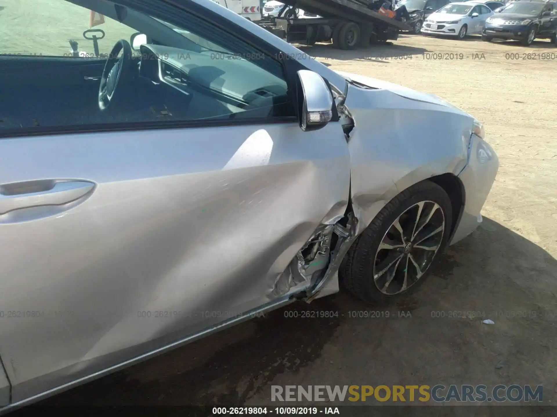 6 Photograph of a damaged car 5YFBURHE5KP943043 TOYOTA COROLLA 2019