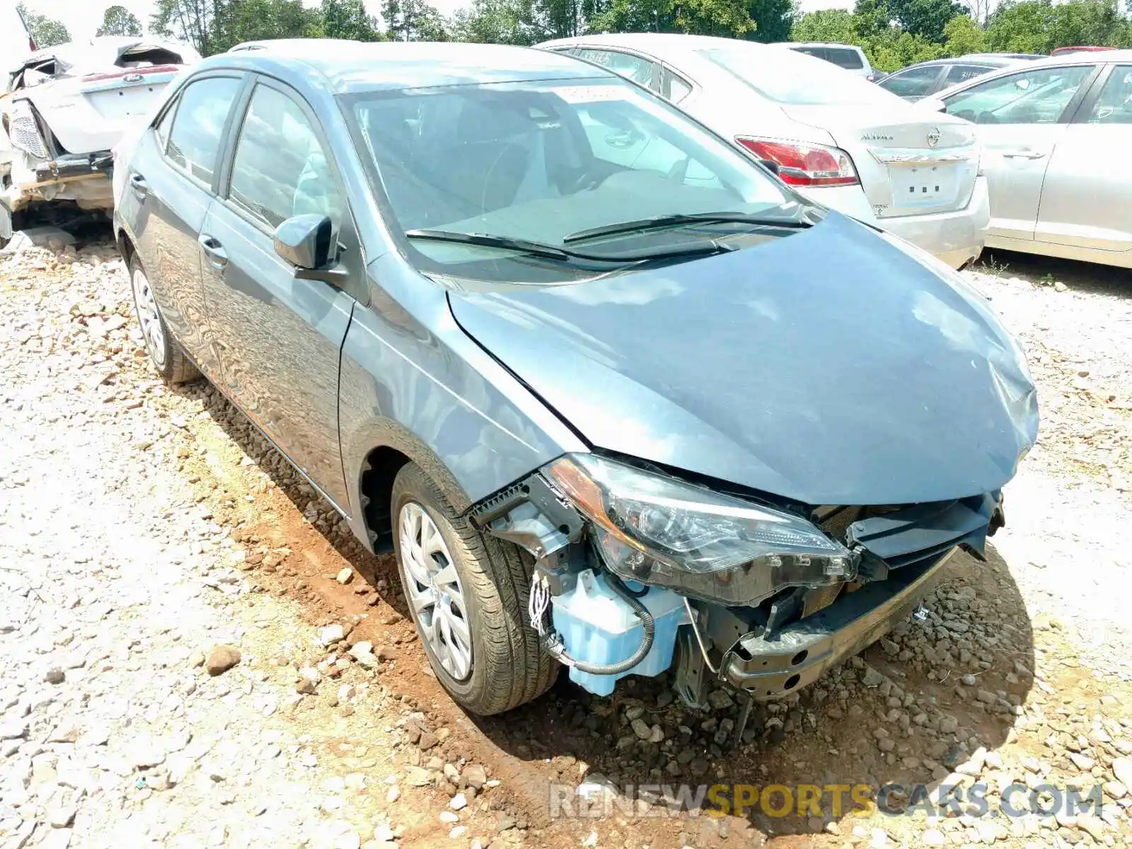 1 Photograph of a damaged car 5YFBURHE5KP943155 TOYOTA COROLLA 2019