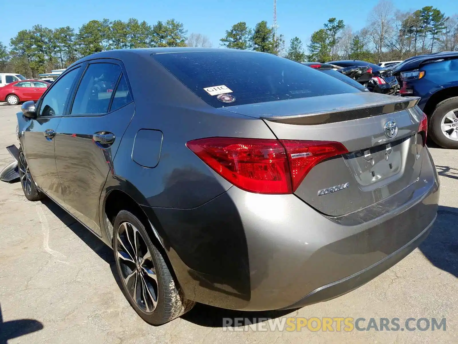 3 Photograph of a damaged car 5YFBURHE5KP943382 TOYOTA COROLLA 2019