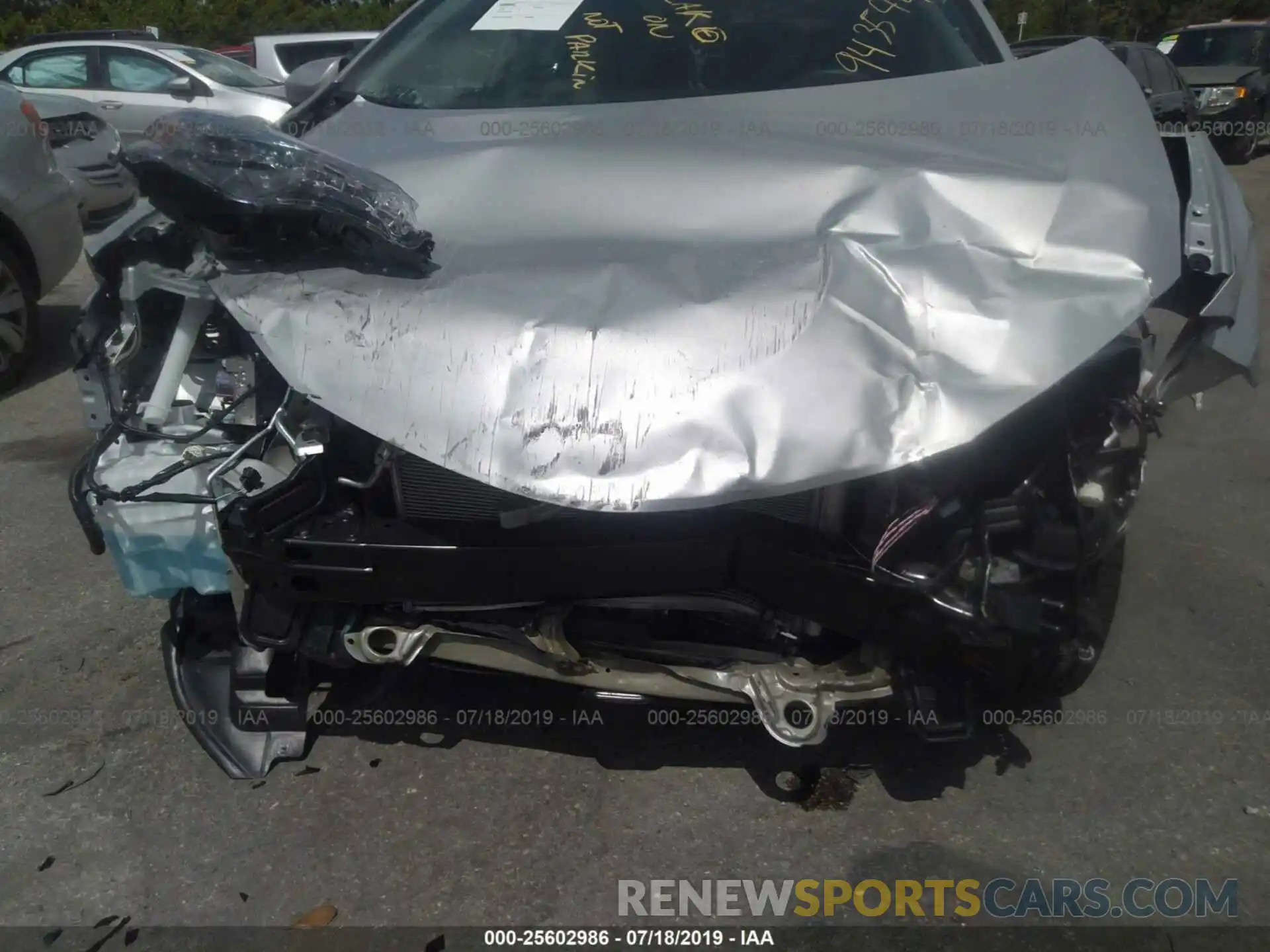 6 Photograph of a damaged car 5YFBURHE5KP943544 TOYOTA COROLLA 2019