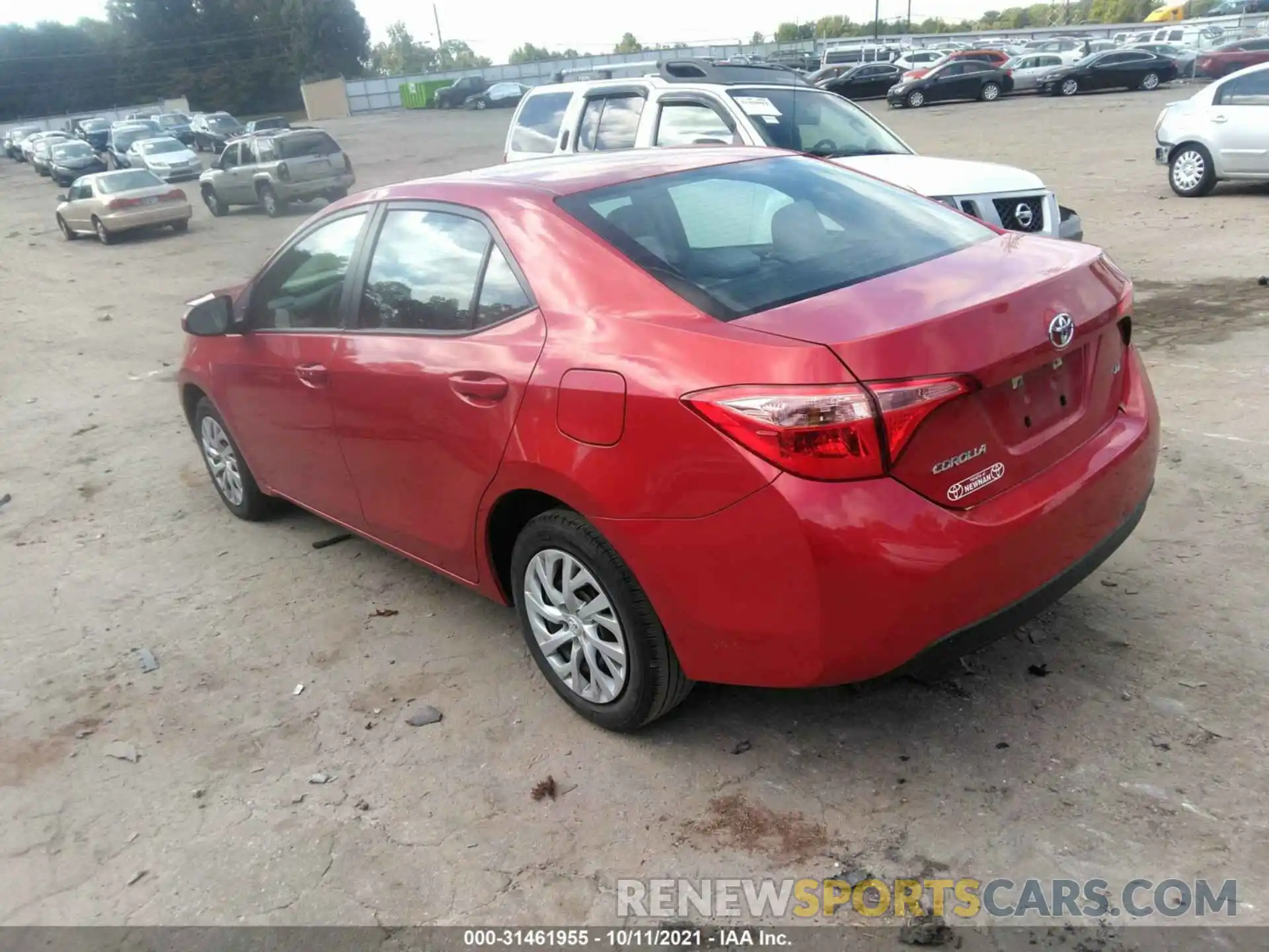 3 Photograph of a damaged car 5YFBURHE5KP944659 TOYOTA COROLLA 2019