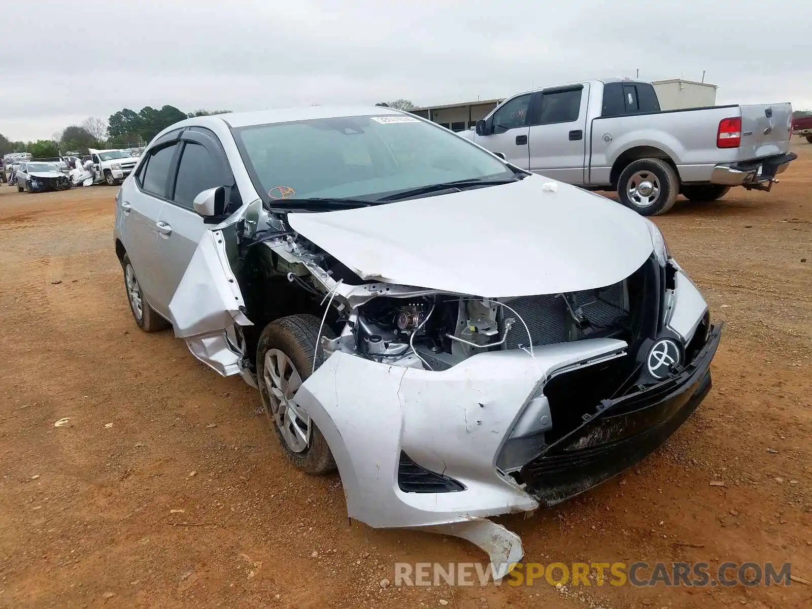 1 Photograph of a damaged car 5YFBURHE5KP944788 TOYOTA COROLLA 2019