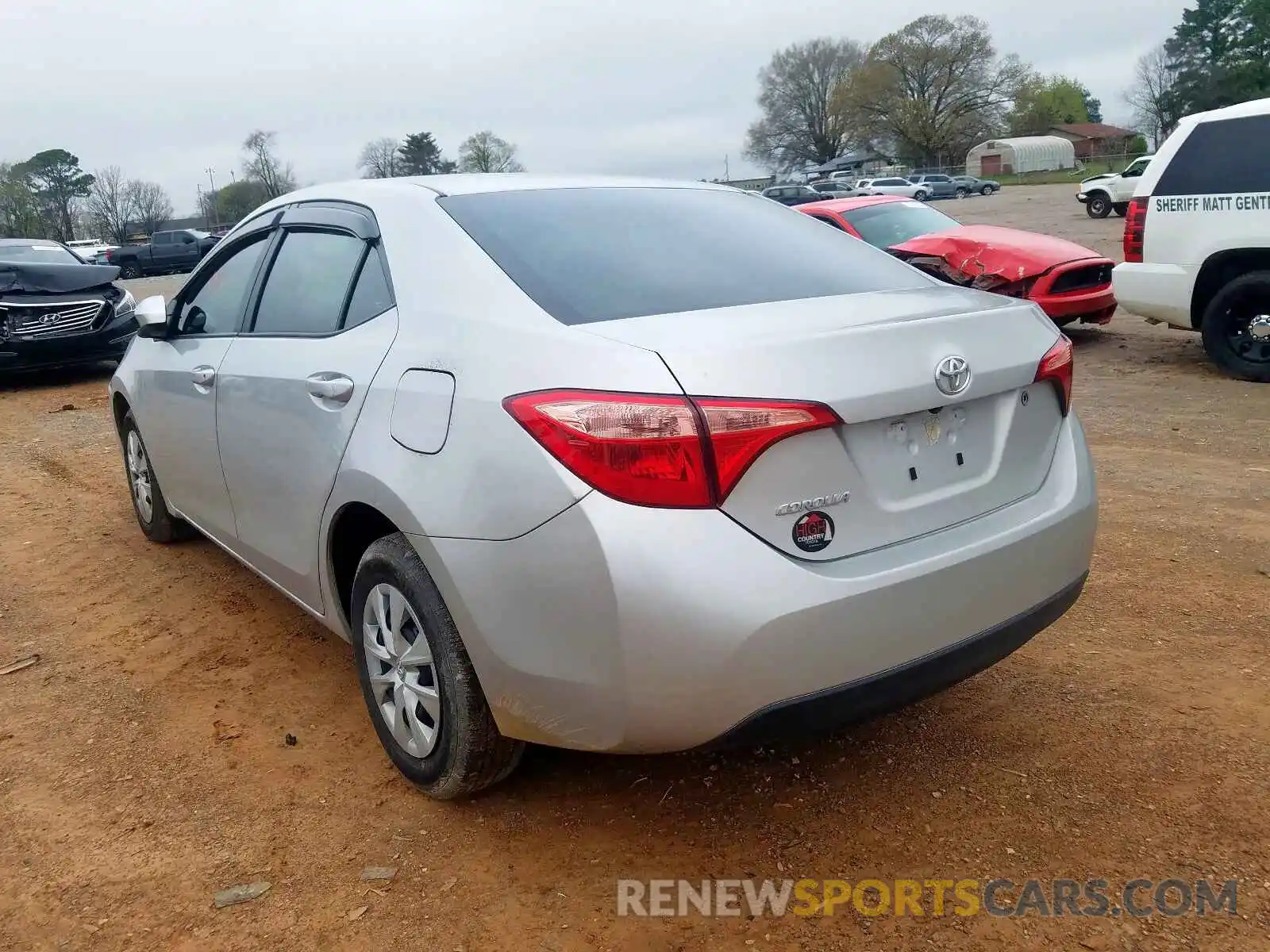 3 Photograph of a damaged car 5YFBURHE5KP944788 TOYOTA COROLLA 2019