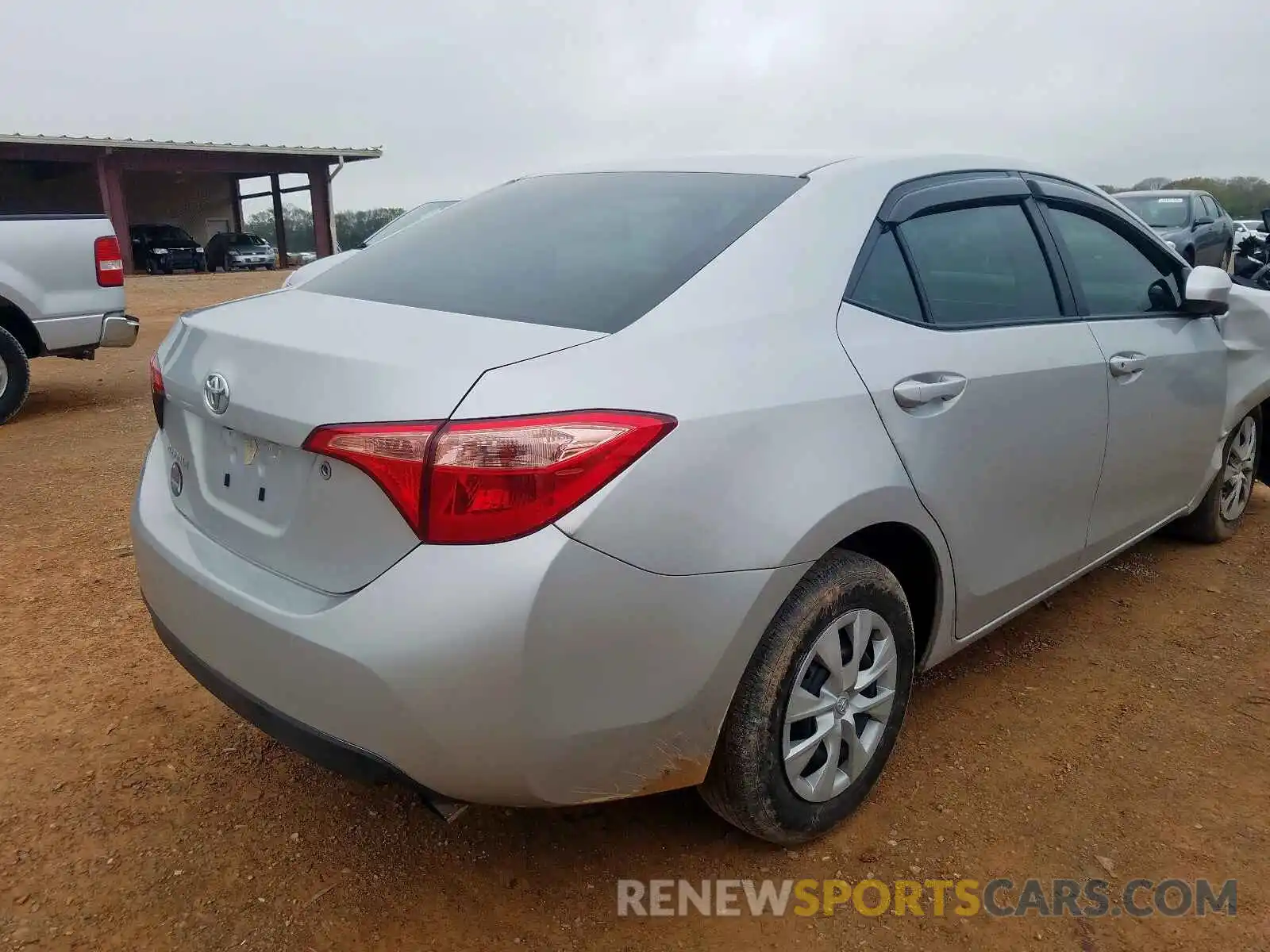 4 Photograph of a damaged car 5YFBURHE5KP944788 TOYOTA COROLLA 2019