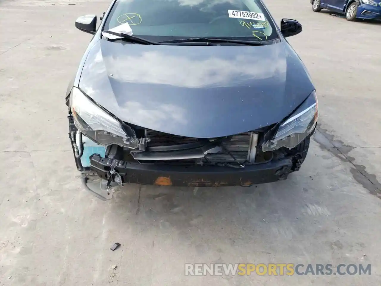 9 Photograph of a damaged car 5YFBURHE5KP946007 TOYOTA COROLLA 2019