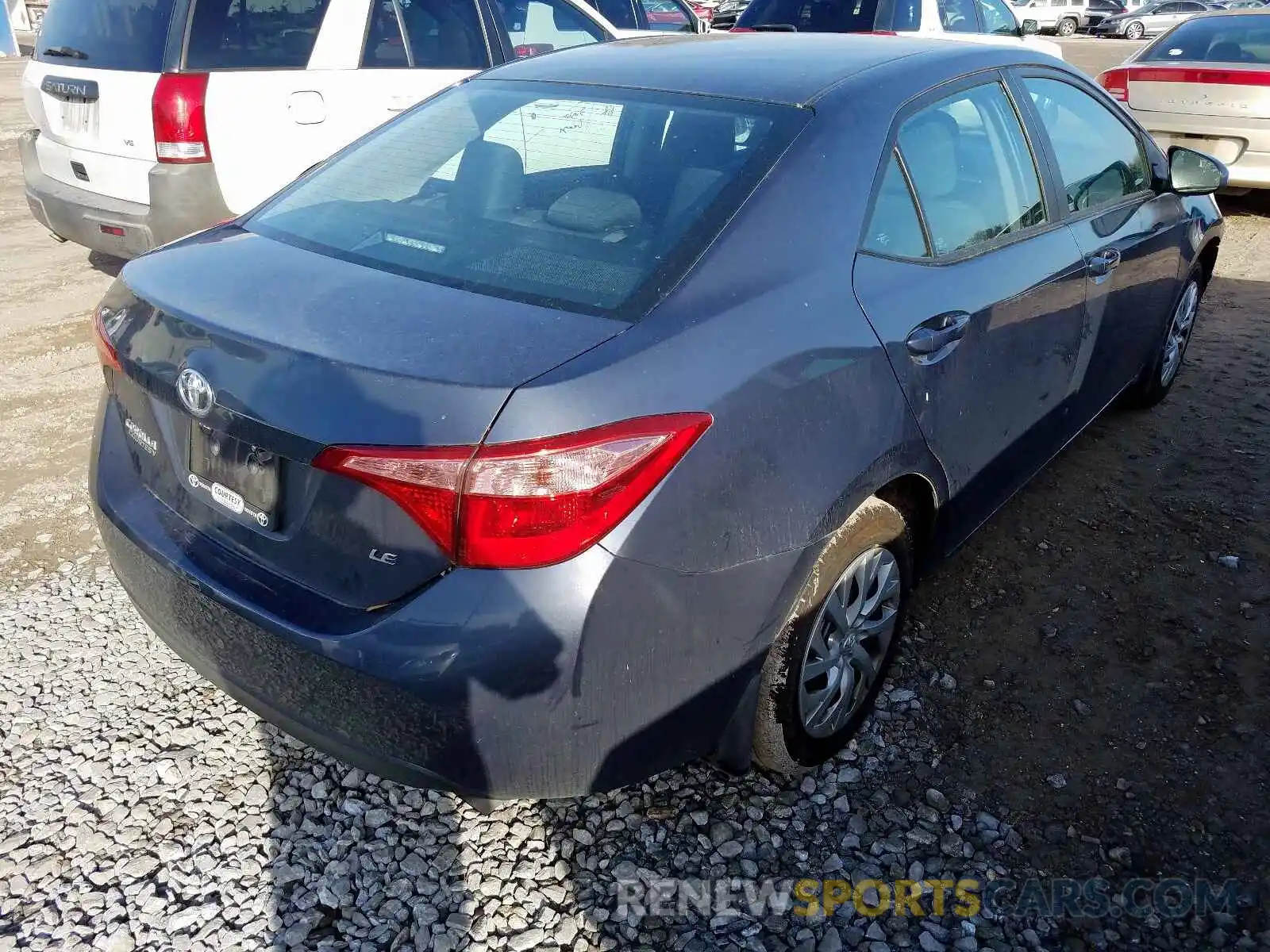 4 Photograph of a damaged car 5YFBURHE5KP946136 TOYOTA COROLLA 2019