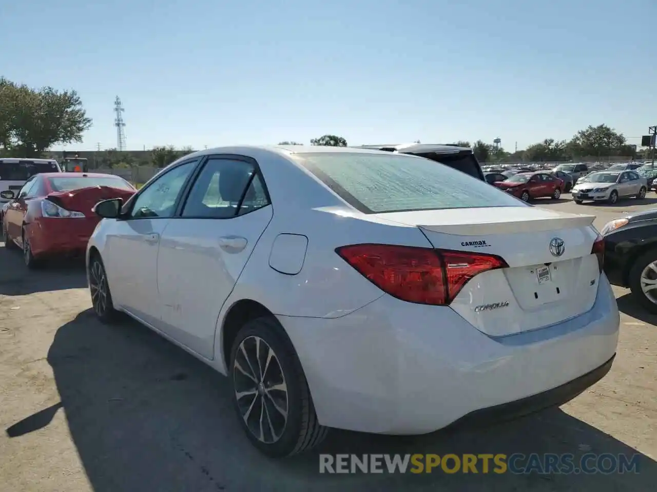 3 Photograph of a damaged car 5YFBURHE5KP946444 TOYOTA COROLLA 2019