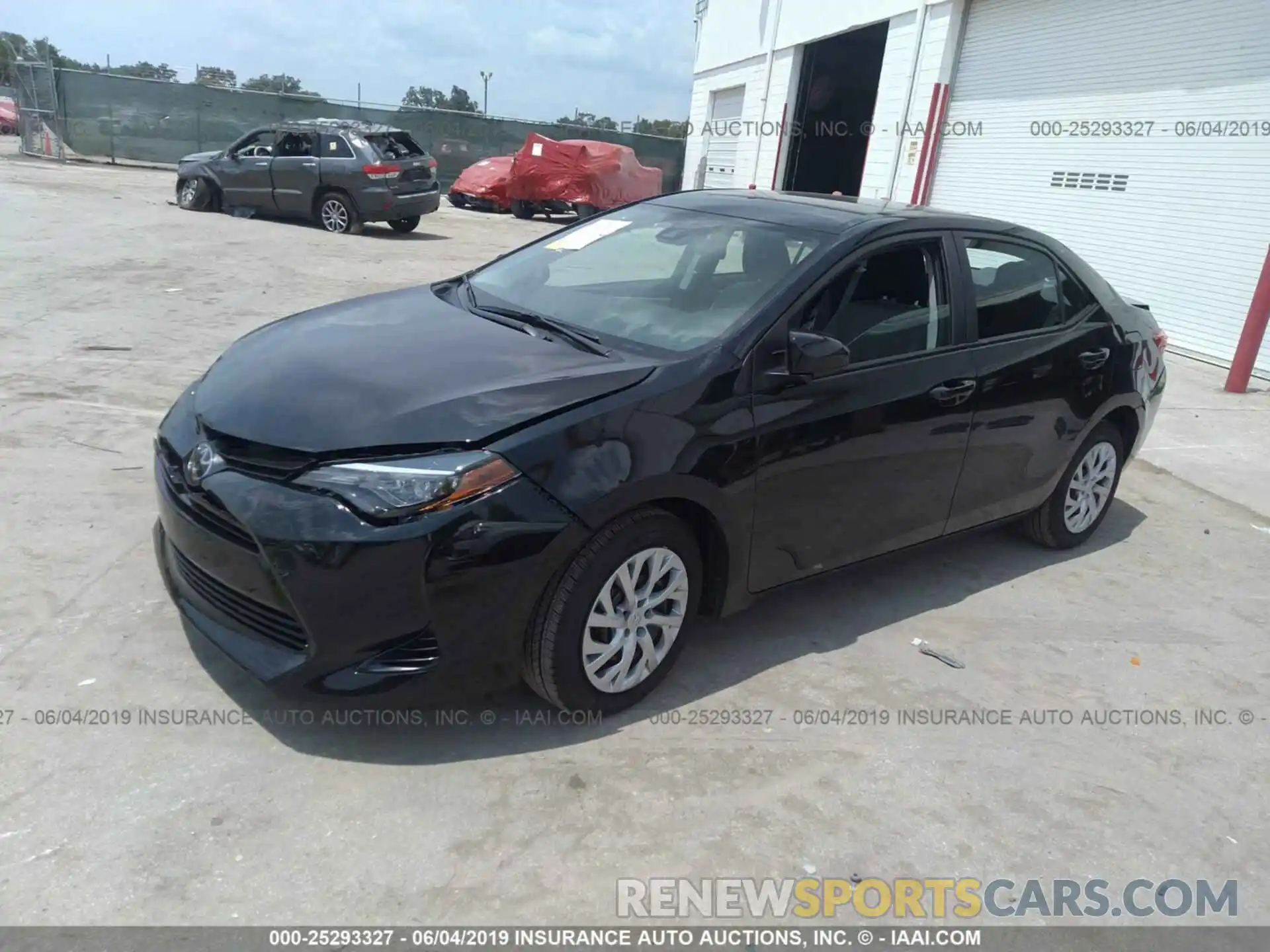 2 Photograph of a damaged car 5YFBURHE5KP946718 TOYOTA COROLLA 2019