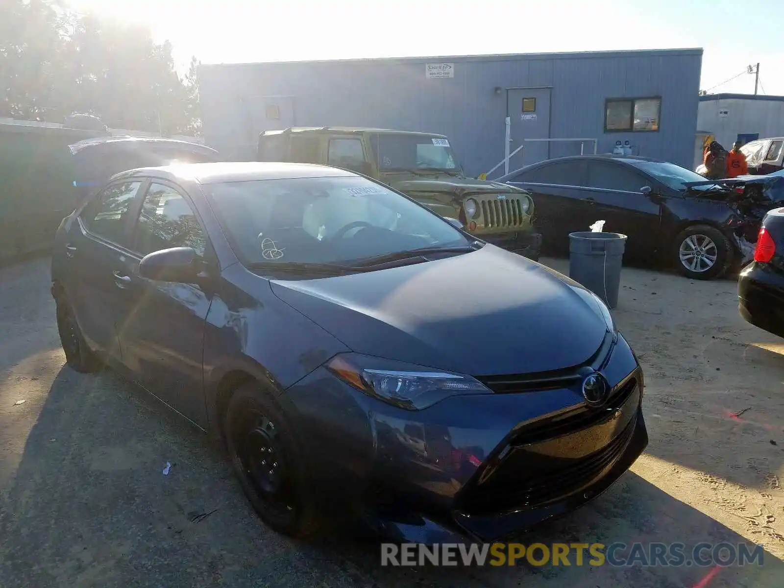 1 Photograph of a damaged car 5YFBURHE5KP947528 TOYOTA COROLLA 2019