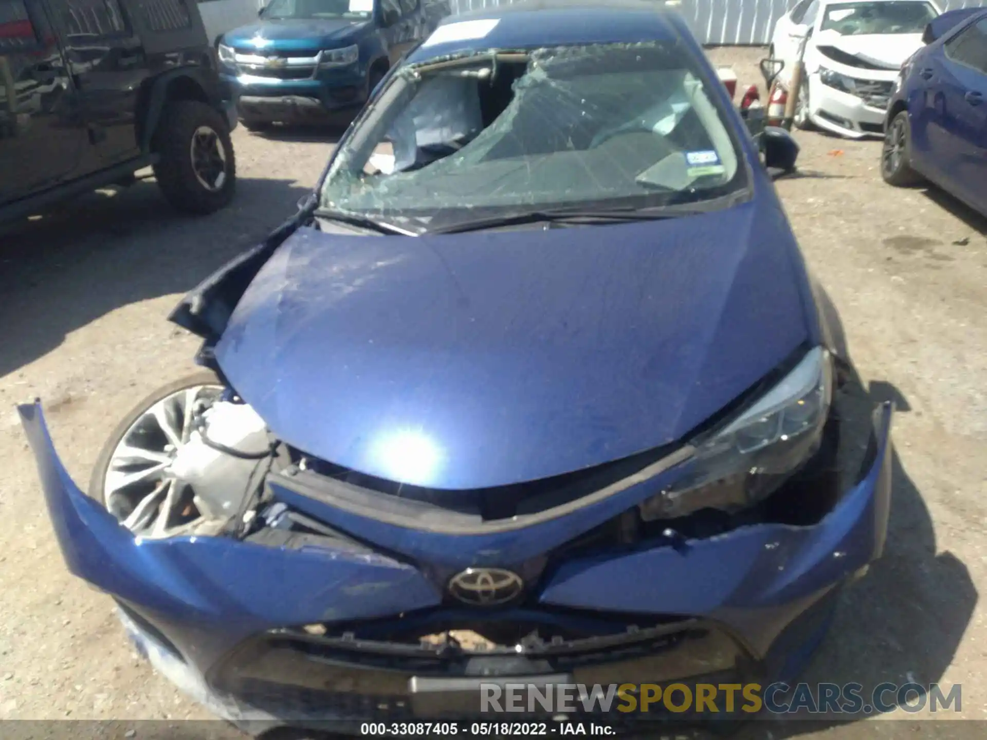 10 Photograph of a damaged car 5YFBURHE5KP947643 TOYOTA COROLLA 2019