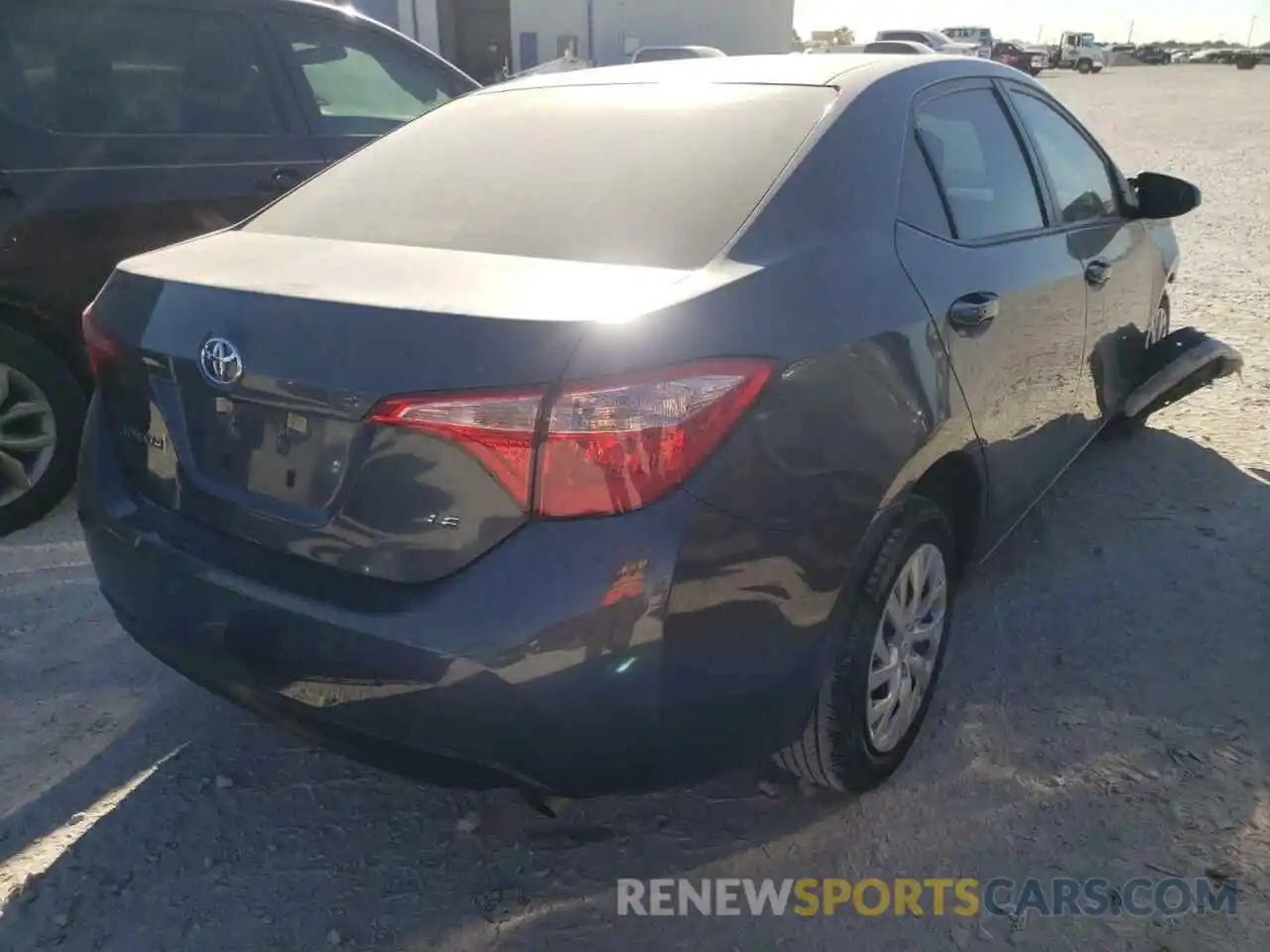 4 Photograph of a damaged car 5YFBURHE5KP947710 TOYOTA COROLLA 2019