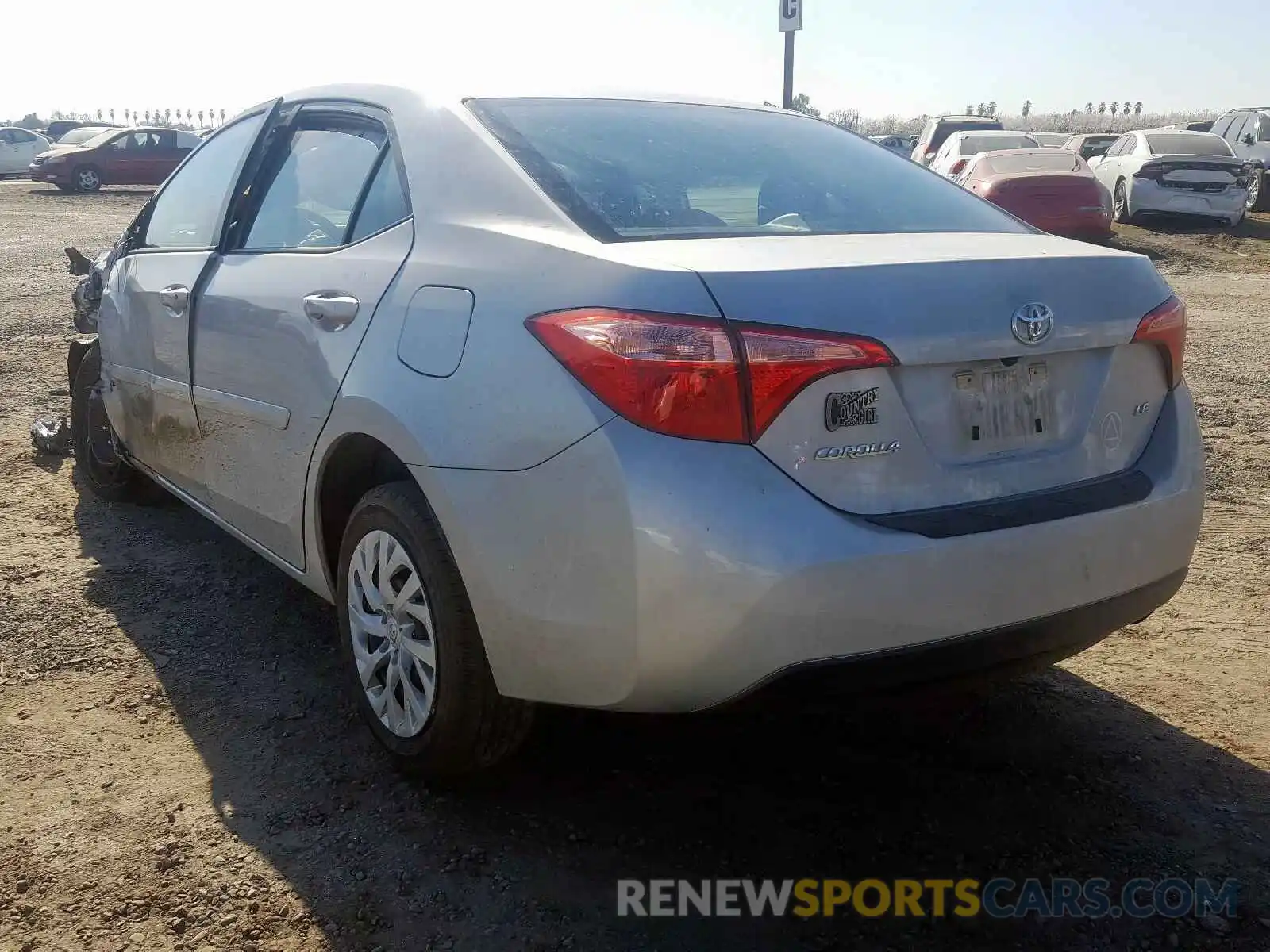 3 Photograph of a damaged car 5YFBURHE5KP947724 TOYOTA COROLLA 2019