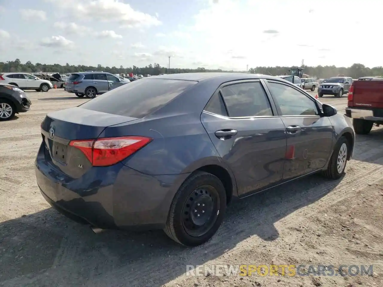 4 Photograph of a damaged car 5YFBURHE5KP948193 TOYOTA COROLLA 2019