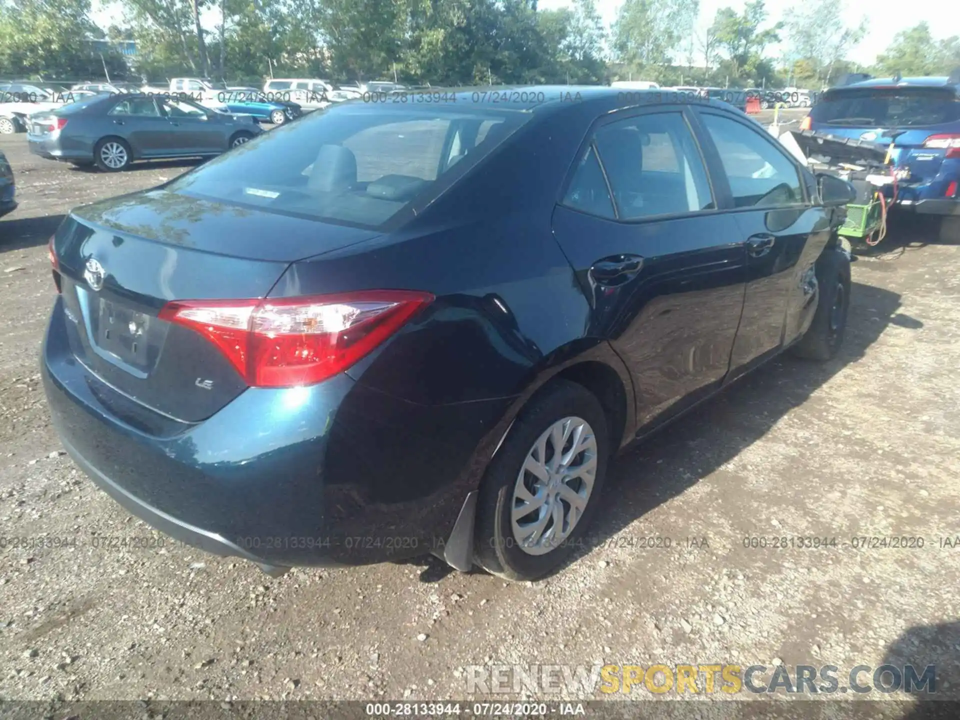 4 Photograph of a damaged car 5YFBURHE5KP948209 TOYOTA COROLLA 2019