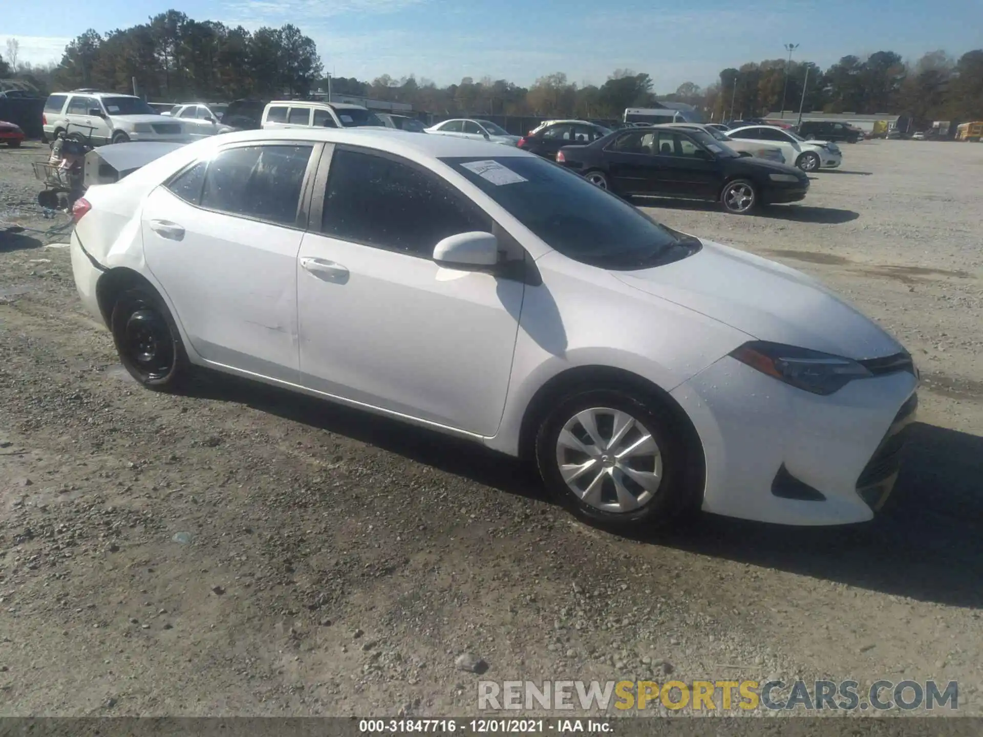 1 Photograph of a damaged car 5YFBURHE5KP948274 TOYOTA COROLLA 2019