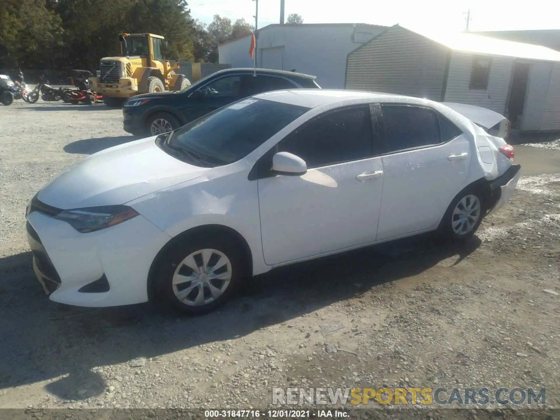 2 Photograph of a damaged car 5YFBURHE5KP948274 TOYOTA COROLLA 2019