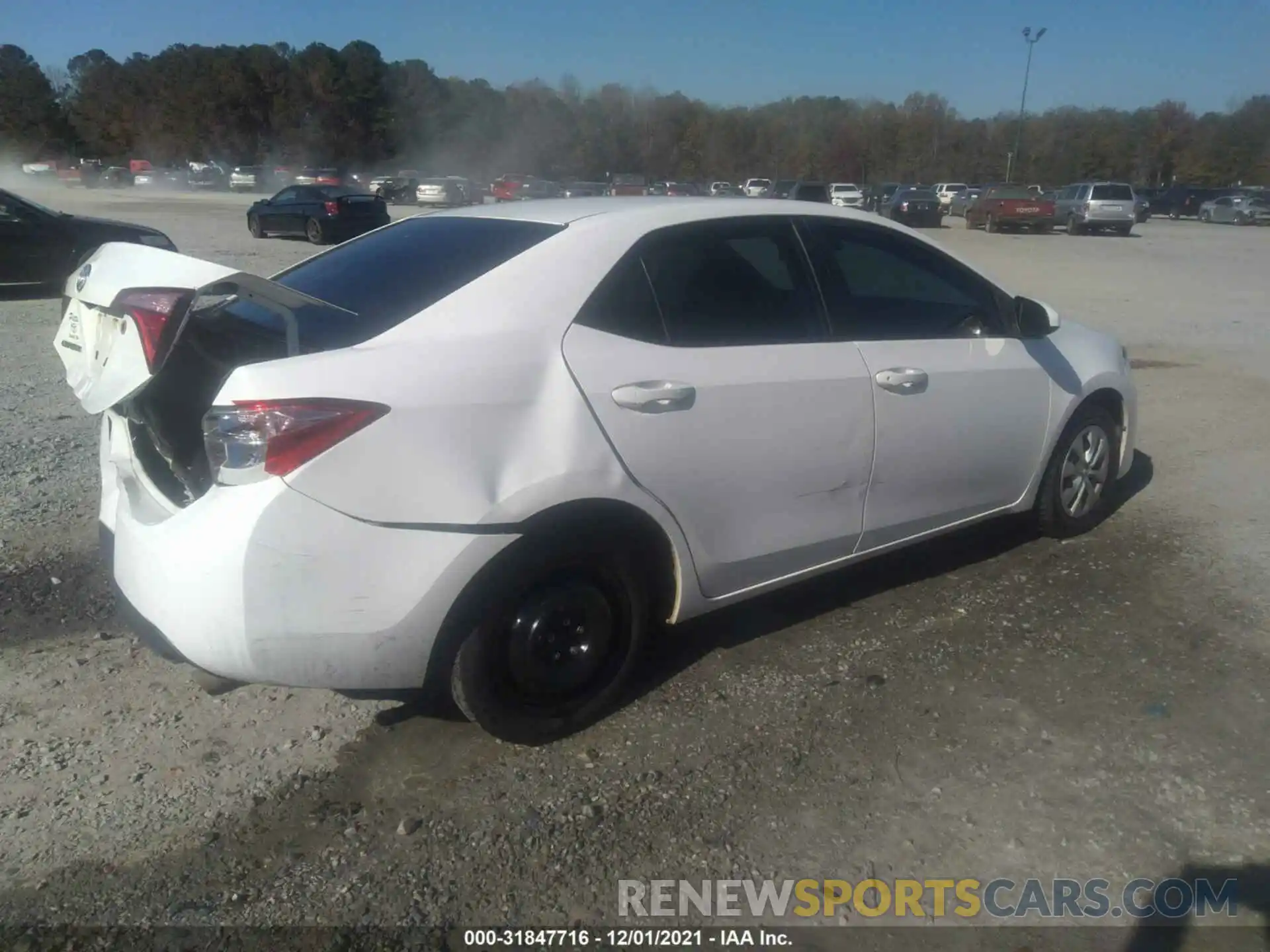 4 Photograph of a damaged car 5YFBURHE5KP948274 TOYOTA COROLLA 2019