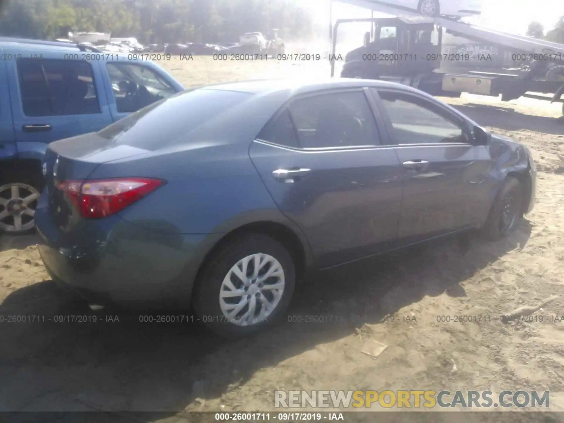 4 Photograph of a damaged car 5YFBURHE5KP949036 TOYOTA COROLLA 2019