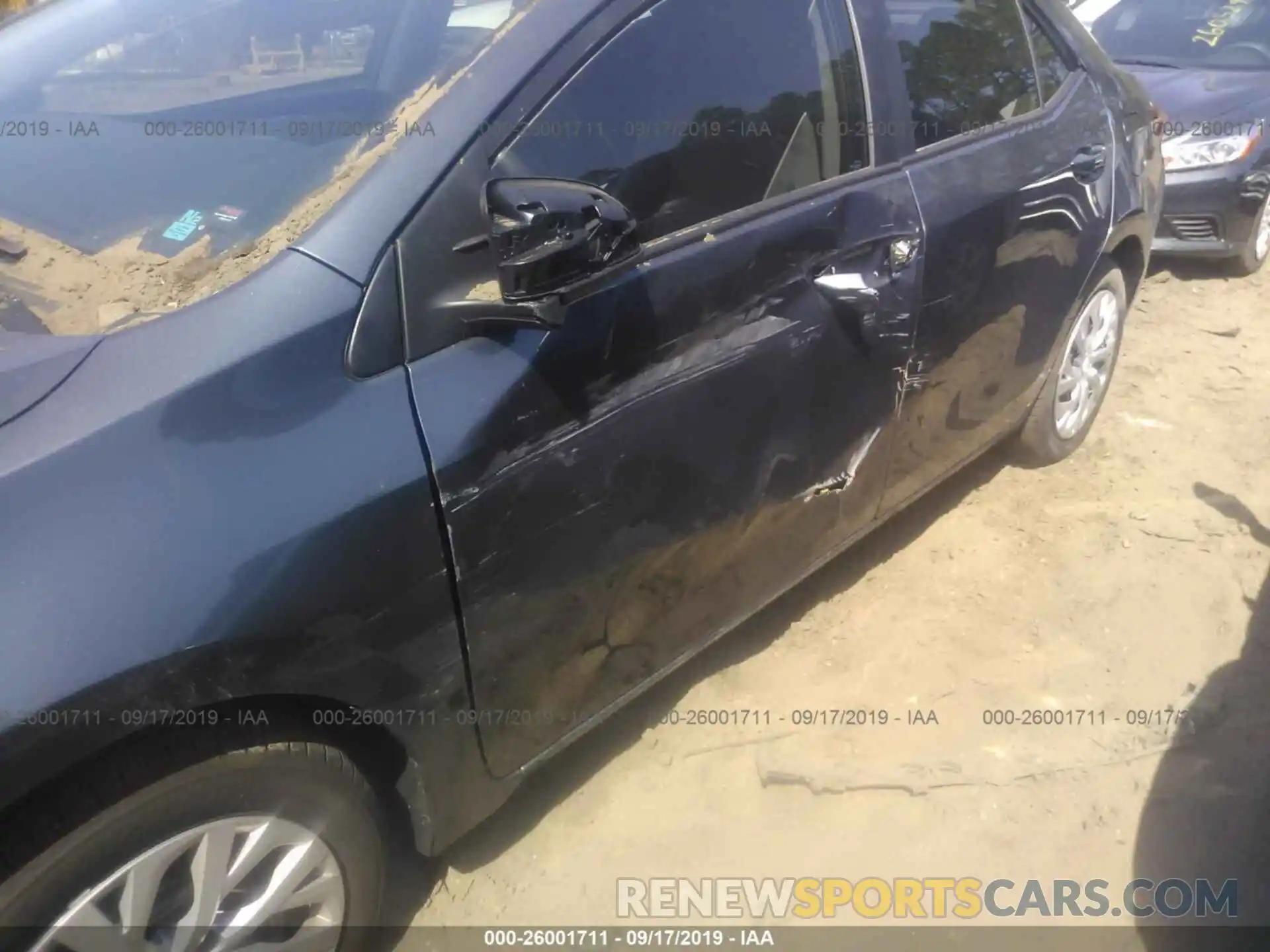 6 Photograph of a damaged car 5YFBURHE5KP949036 TOYOTA COROLLA 2019