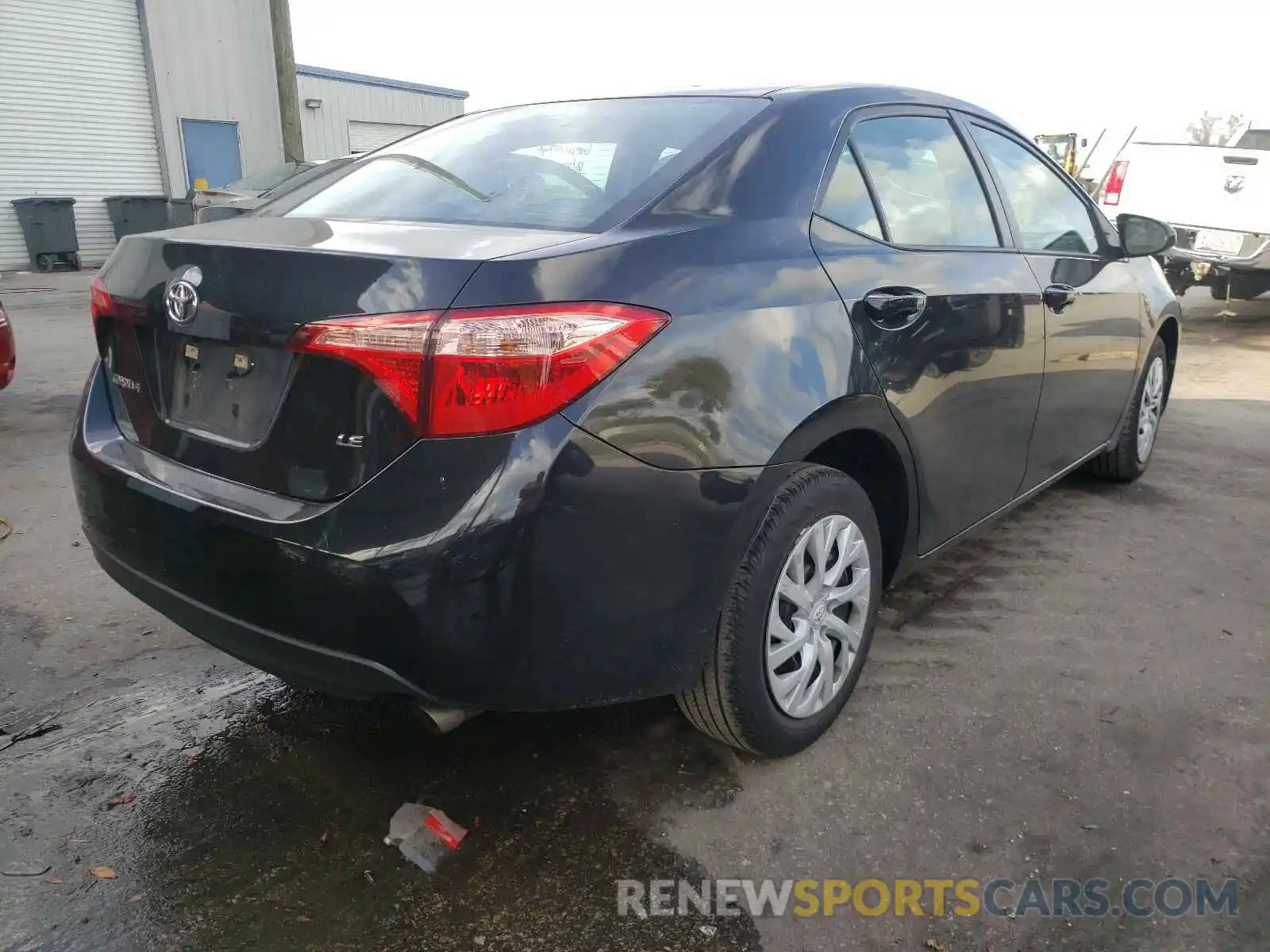 4 Photograph of a damaged car 5YFBURHE6KP856235 TOYOTA COROLLA 2019