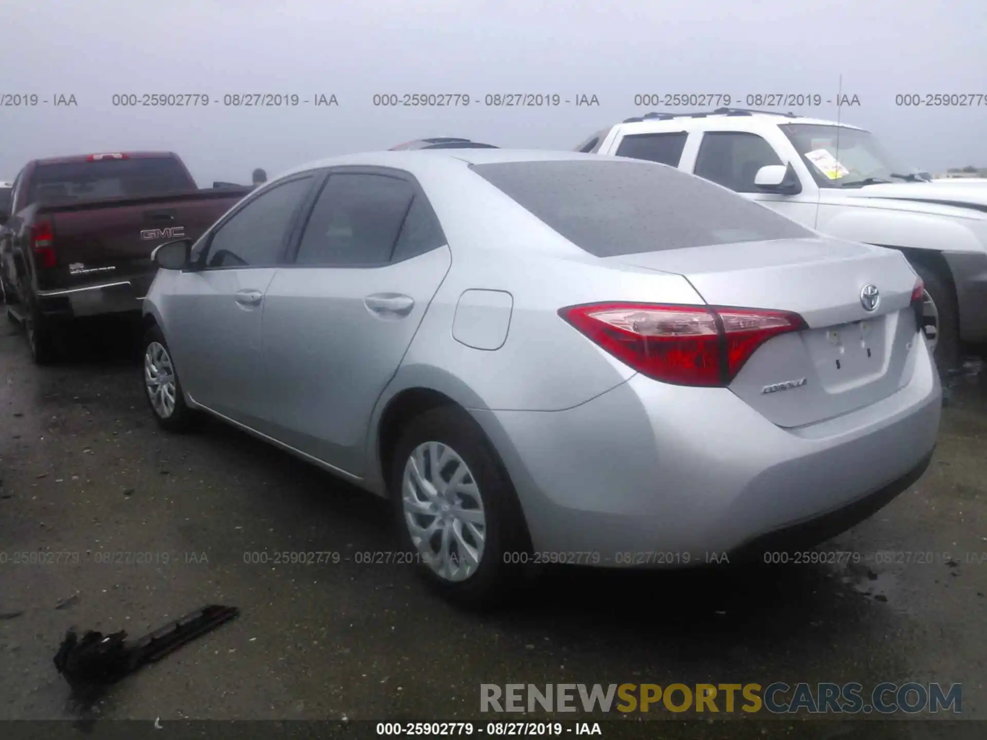 3 Photograph of a damaged car 5YFBURHE6KP856445 TOYOTA COROLLA 2019