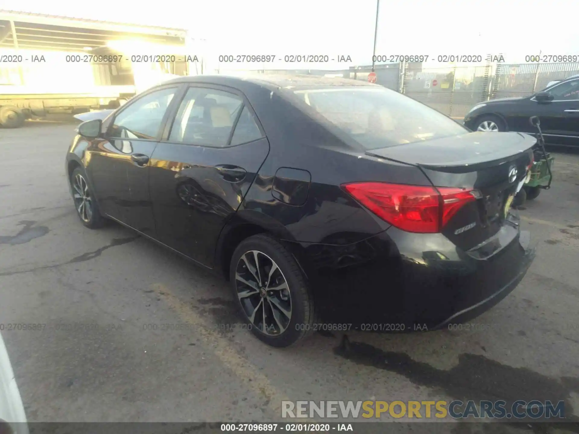 3 Photograph of a damaged car 5YFBURHE6KP856574 TOYOTA COROLLA 2019