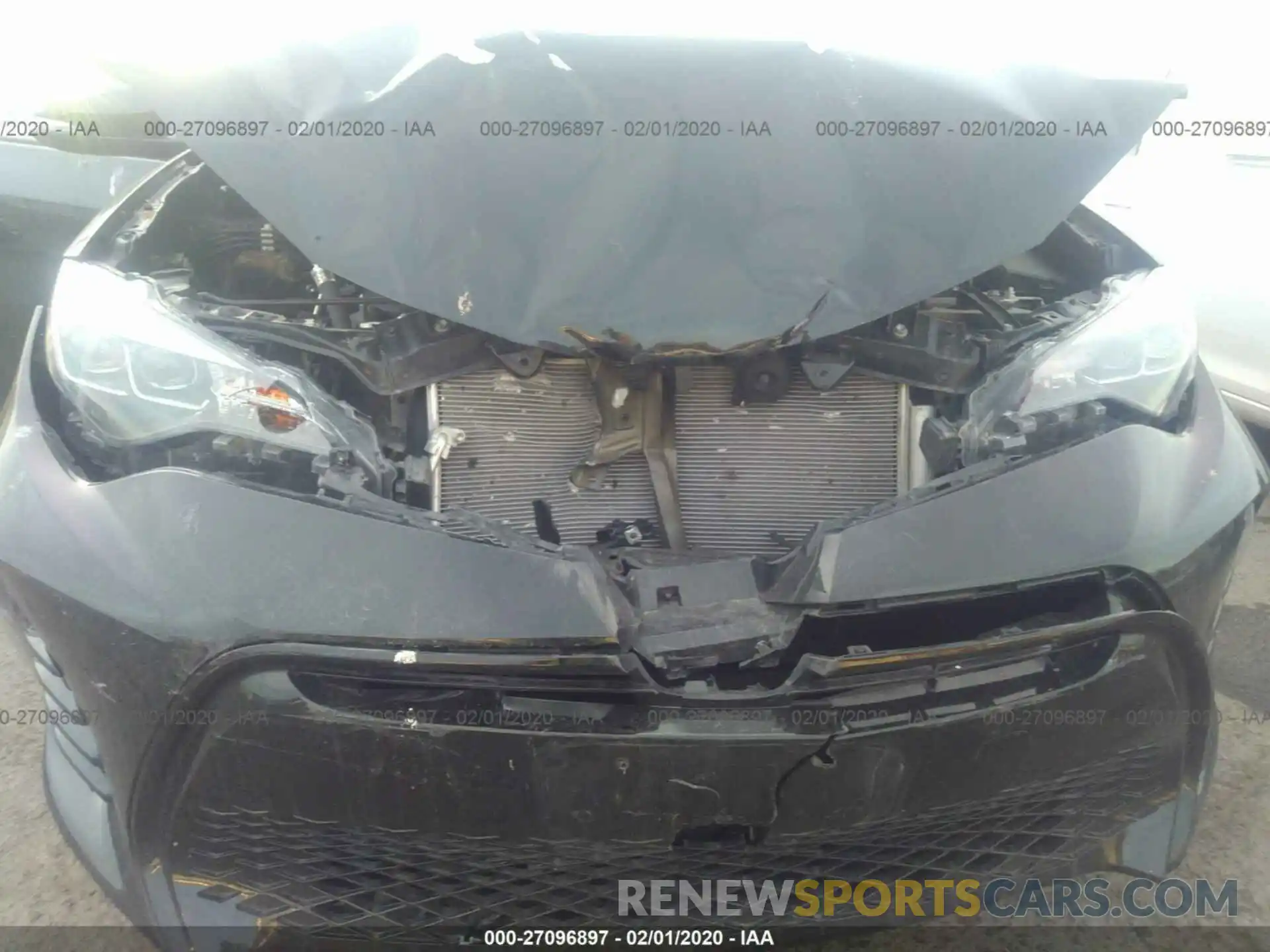 6 Photograph of a damaged car 5YFBURHE6KP856574 TOYOTA COROLLA 2019