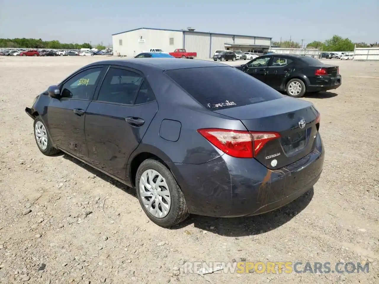 3 Photograph of a damaged car 5YFBURHE6KP856655 TOYOTA COROLLA 2019