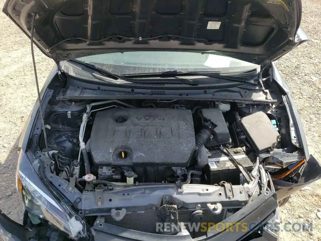 7 Photograph of a damaged car 5YFBURHE6KP856655 TOYOTA COROLLA 2019