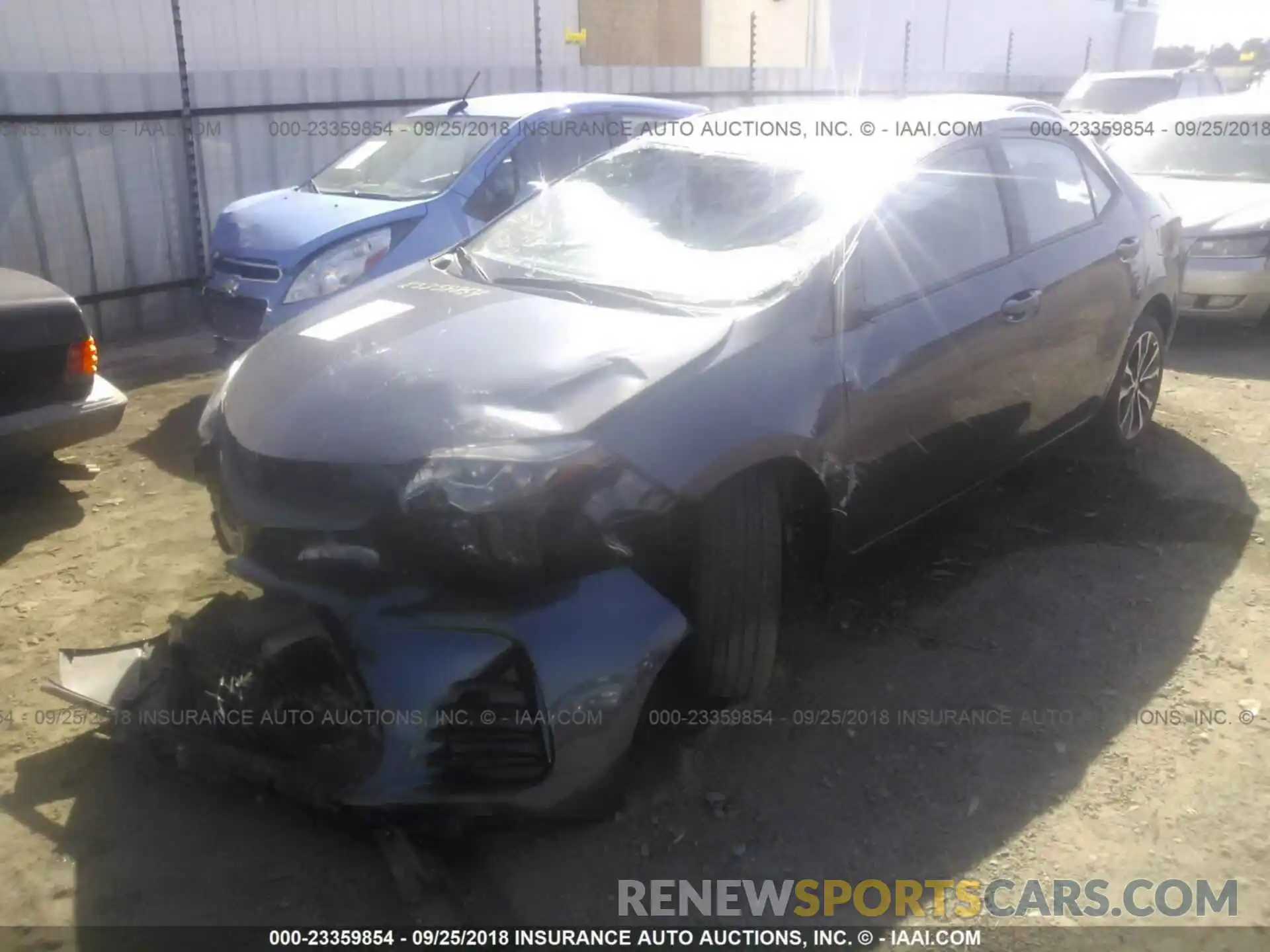 2 Photograph of a damaged car 5YFBURHE6KP856669 TOYOTA COROLLA 2019