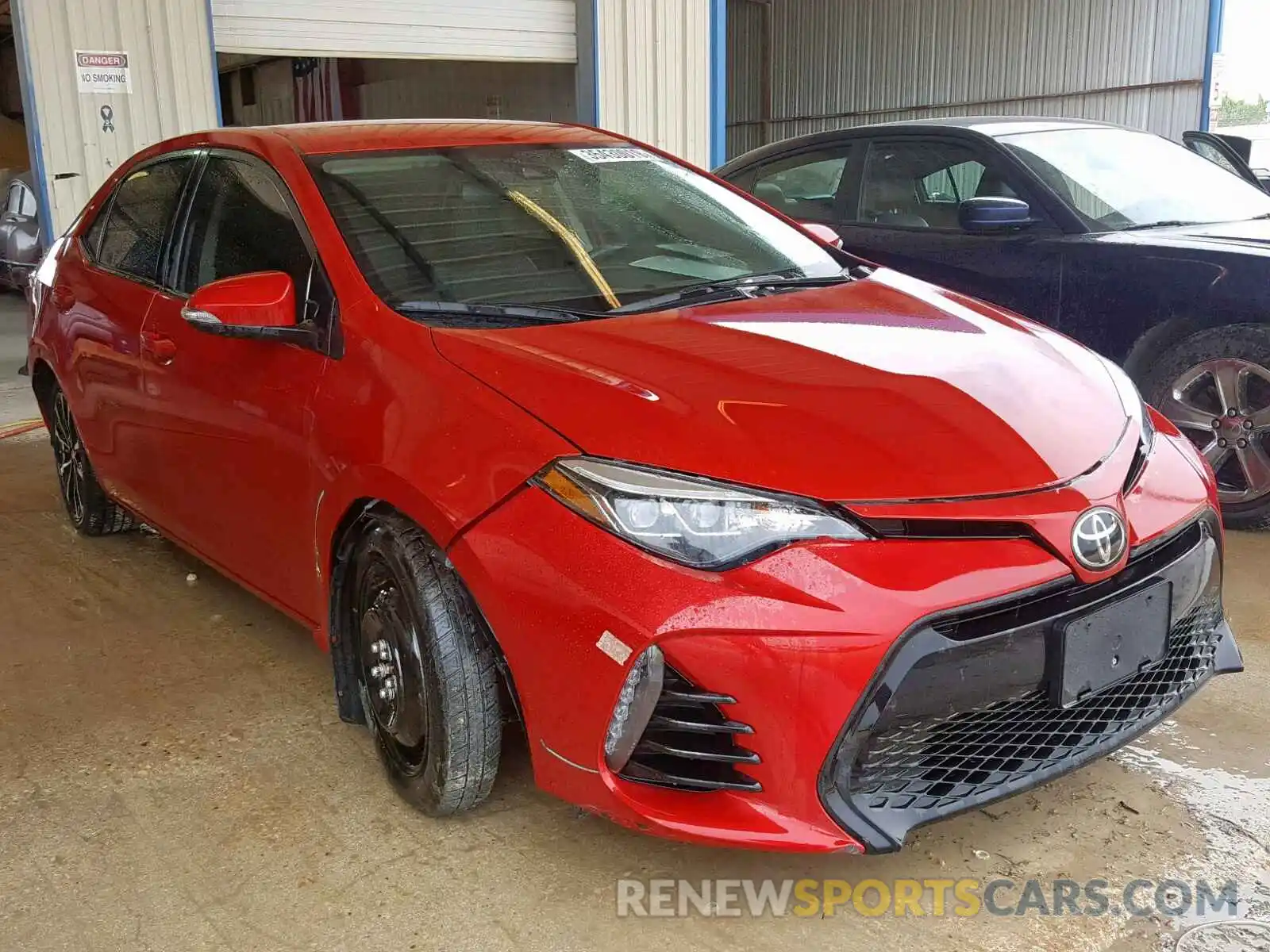 1 Photograph of a damaged car 5YFBURHE6KP856896 TOYOTA COROLLA 2019