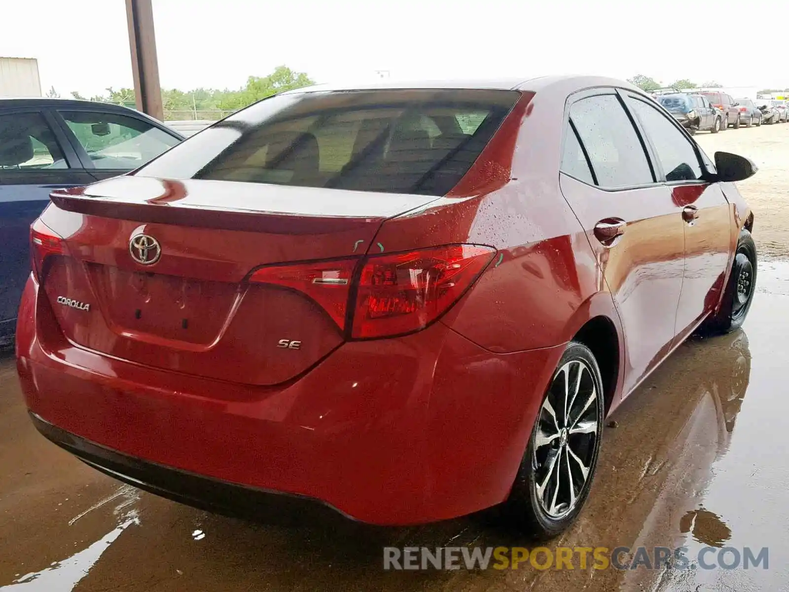 4 Photograph of a damaged car 5YFBURHE6KP856896 TOYOTA COROLLA 2019