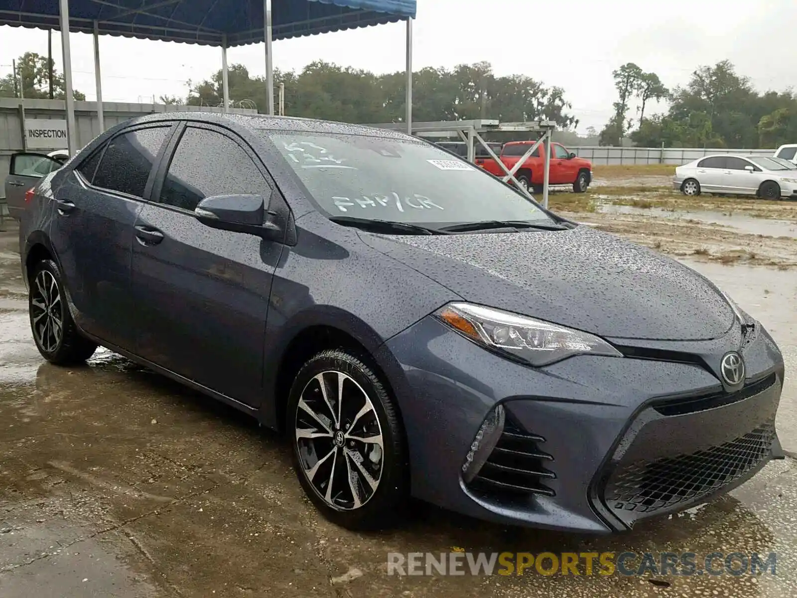 1 Photograph of a damaged car 5YFBURHE6KP857403 TOYOTA COROLLA 2019