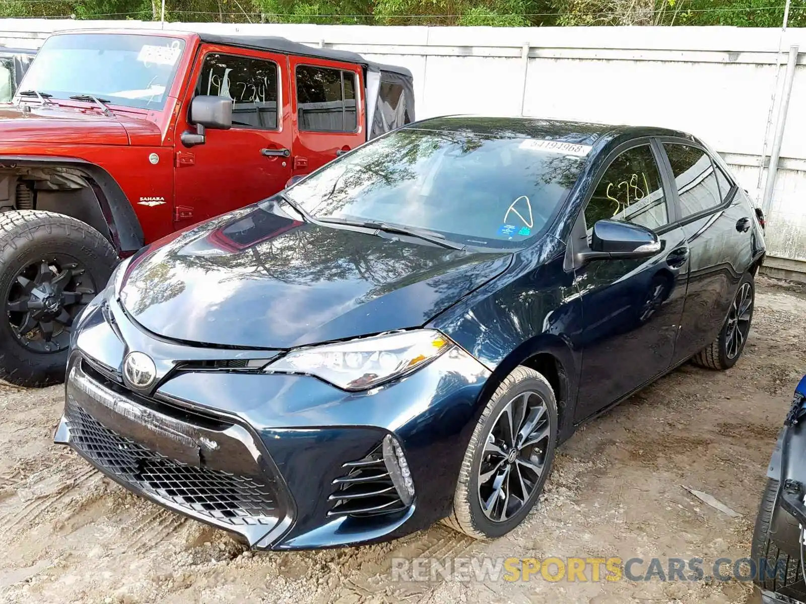 2 Photograph of a damaged car 5YFBURHE6KP857532 TOYOTA COROLLA 2019