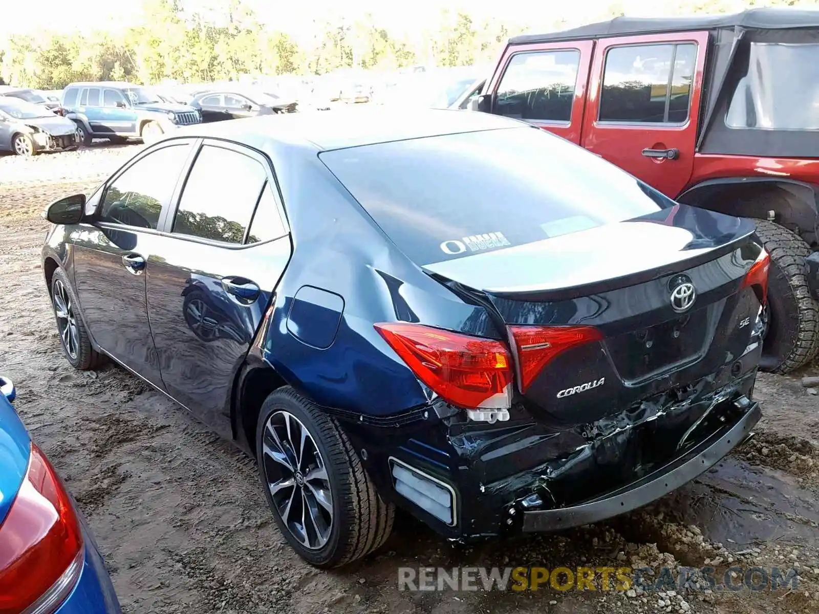 3 Photograph of a damaged car 5YFBURHE6KP857532 TOYOTA COROLLA 2019