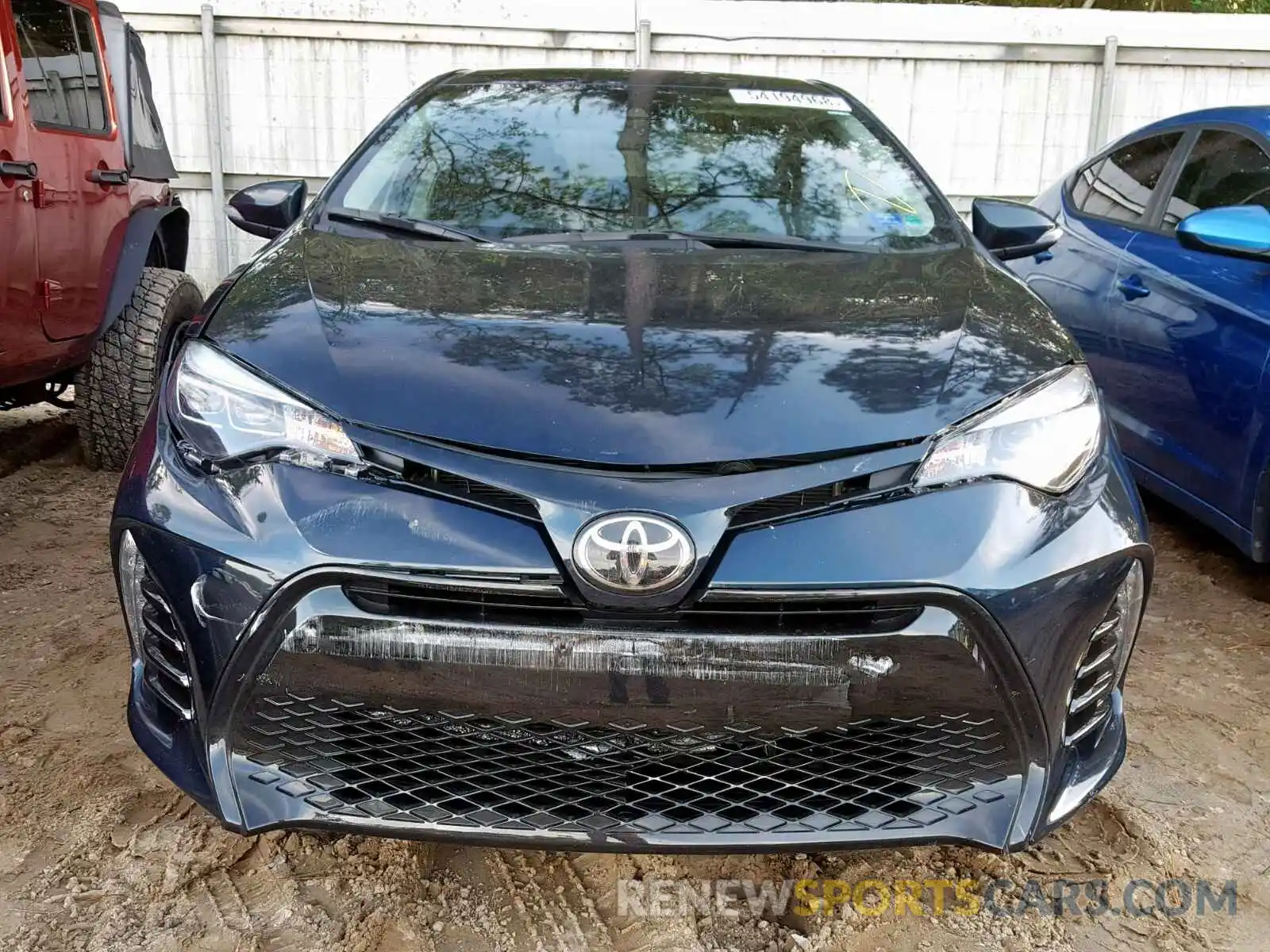 9 Photograph of a damaged car 5YFBURHE6KP857532 TOYOTA COROLLA 2019