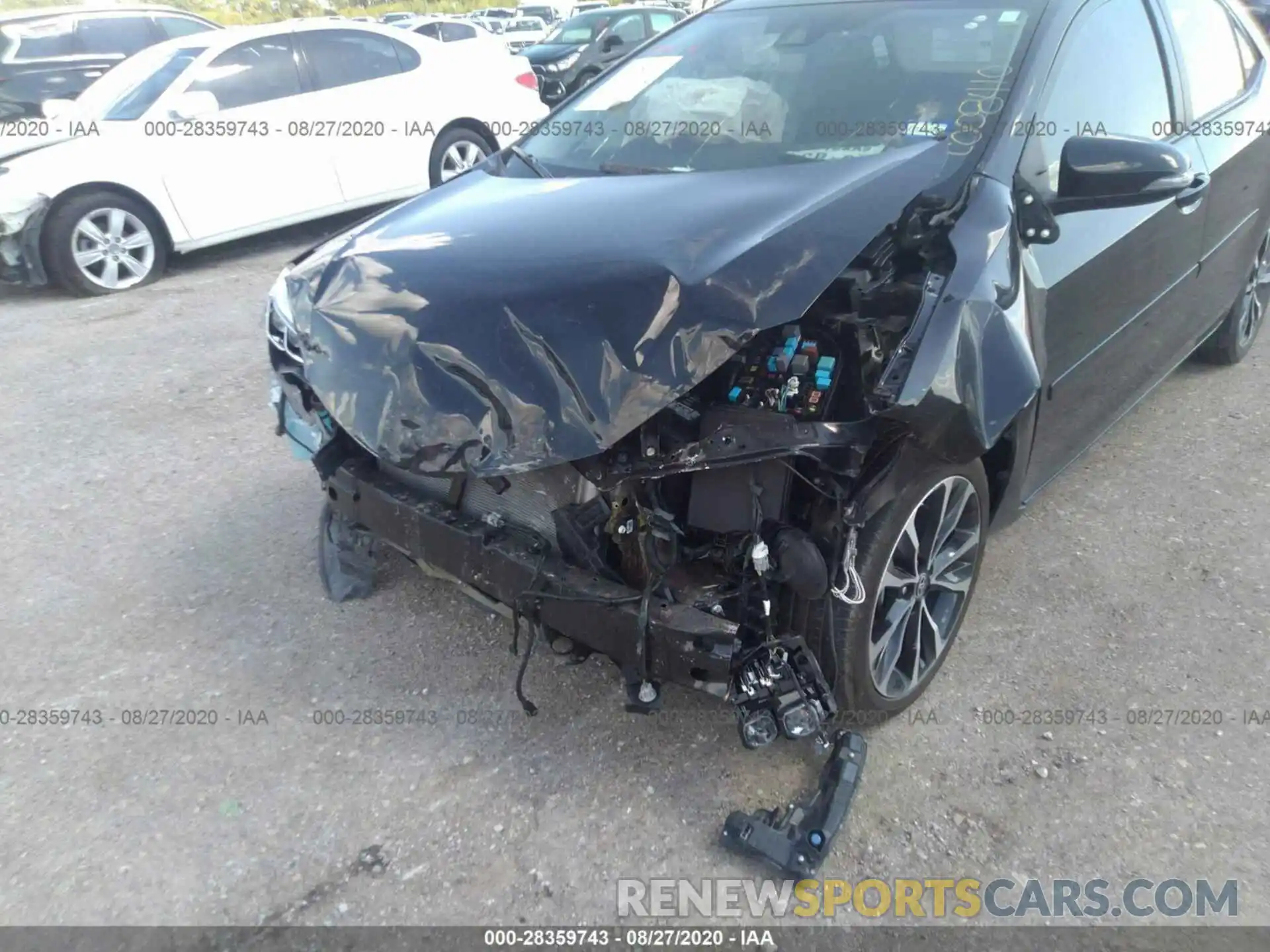 6 Photograph of a damaged car 5YFBURHE6KP858311 TOYOTA COROLLA 2019