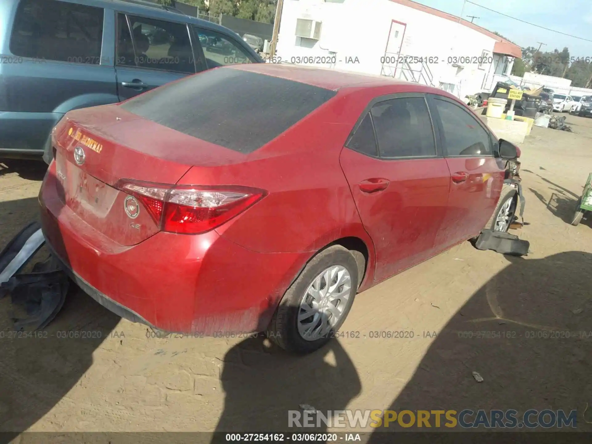 4 Photograph of a damaged car 5YFBURHE6KP858597 TOYOTA COROLLA 2019