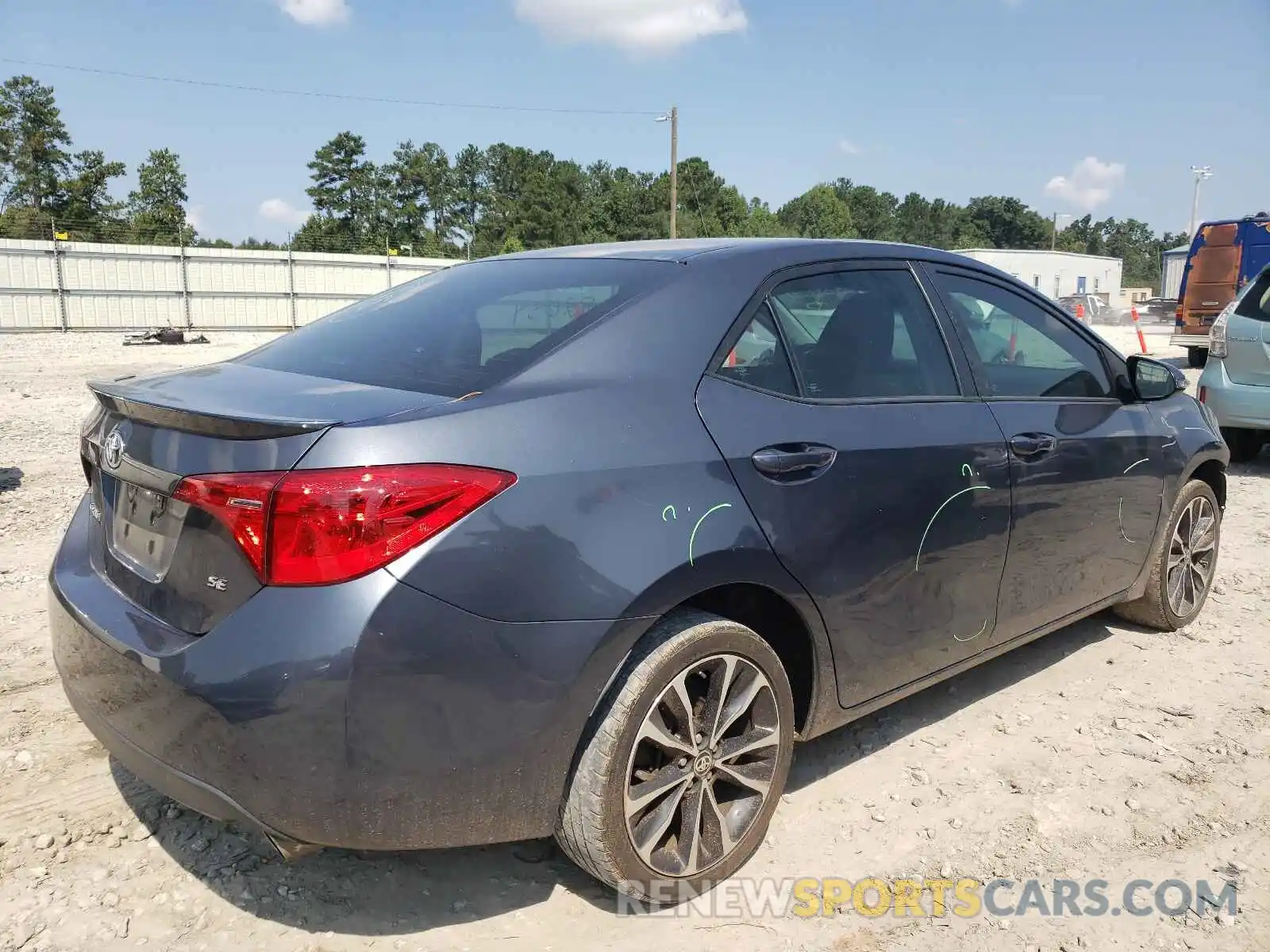 4 Photograph of a damaged car 5YFBURHE6KP858678 TOYOTA COROLLA 2019