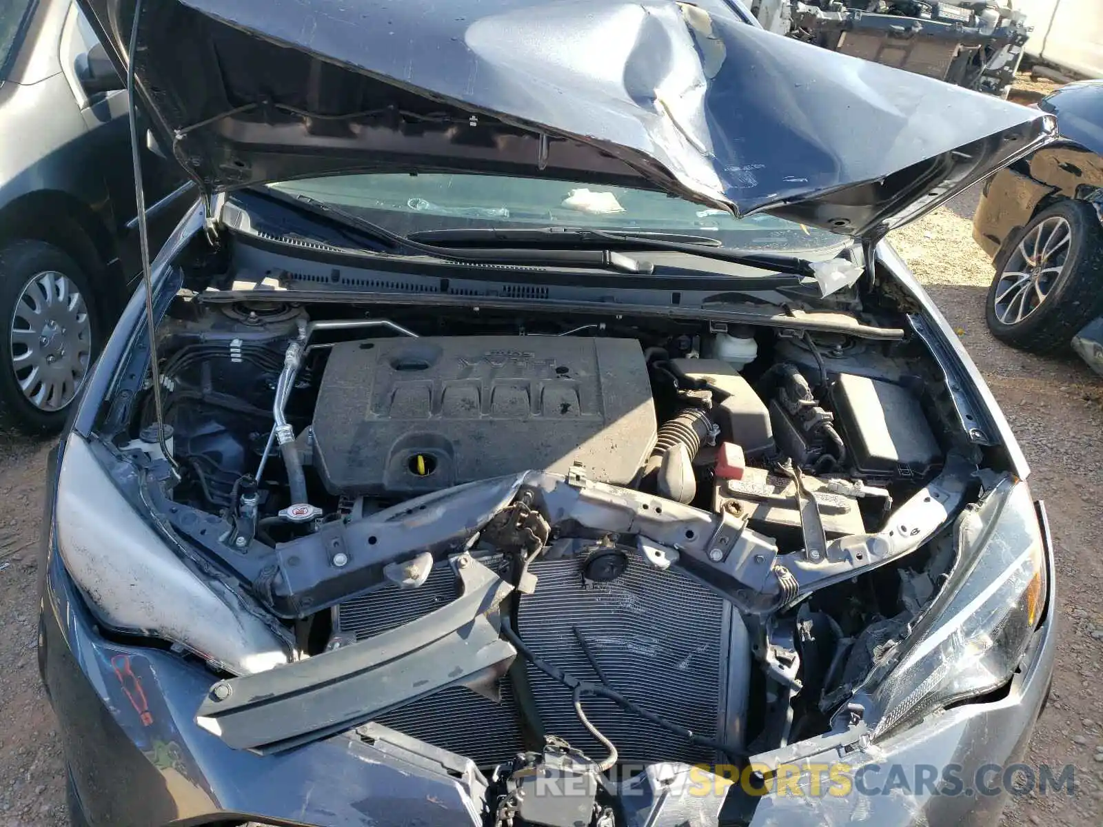 7 Photograph of a damaged car 5YFBURHE6KP858857 TOYOTA COROLLA 2019