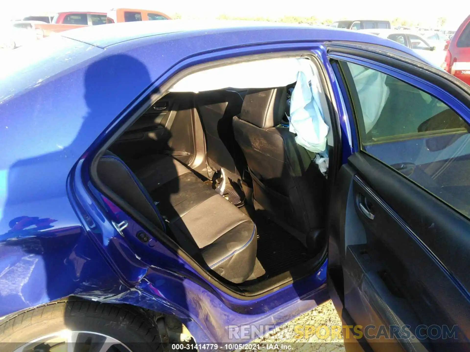 8 Photograph of a damaged car 5YFBURHE6KP858874 TOYOTA COROLLA 2019