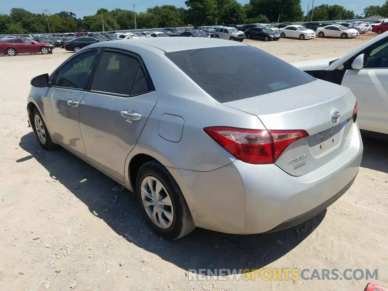 3 Photograph of a damaged car 5YFBURHE6KP859314 TOYOTA COROLLA 2019