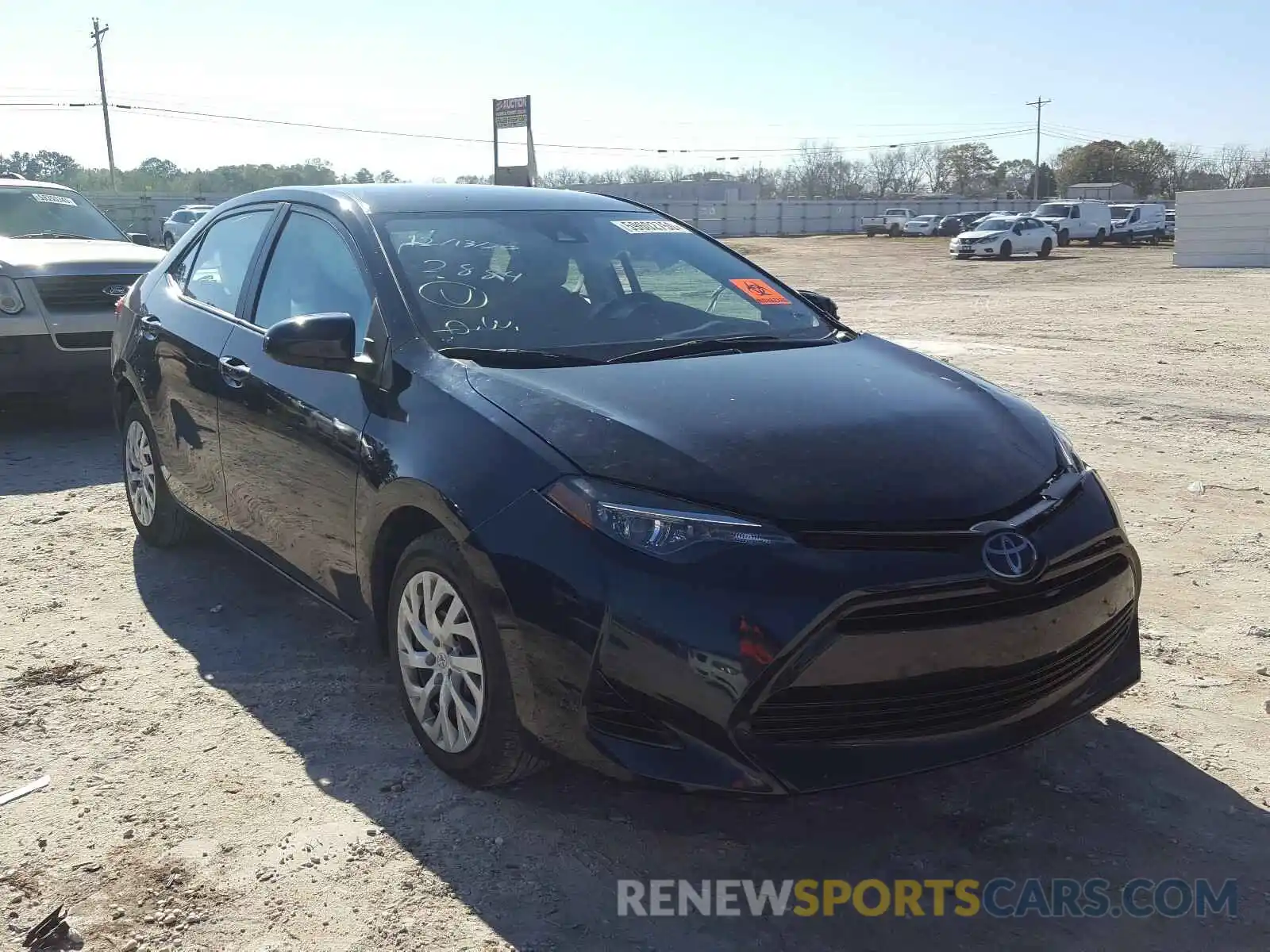 1 Photograph of a damaged car 5YFBURHE6KP859328 TOYOTA COROLLA 2019