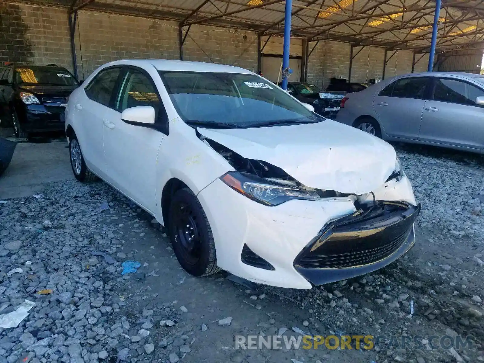 1 Photograph of a damaged car 5YFBURHE6KP859734 TOYOTA COROLLA 2019